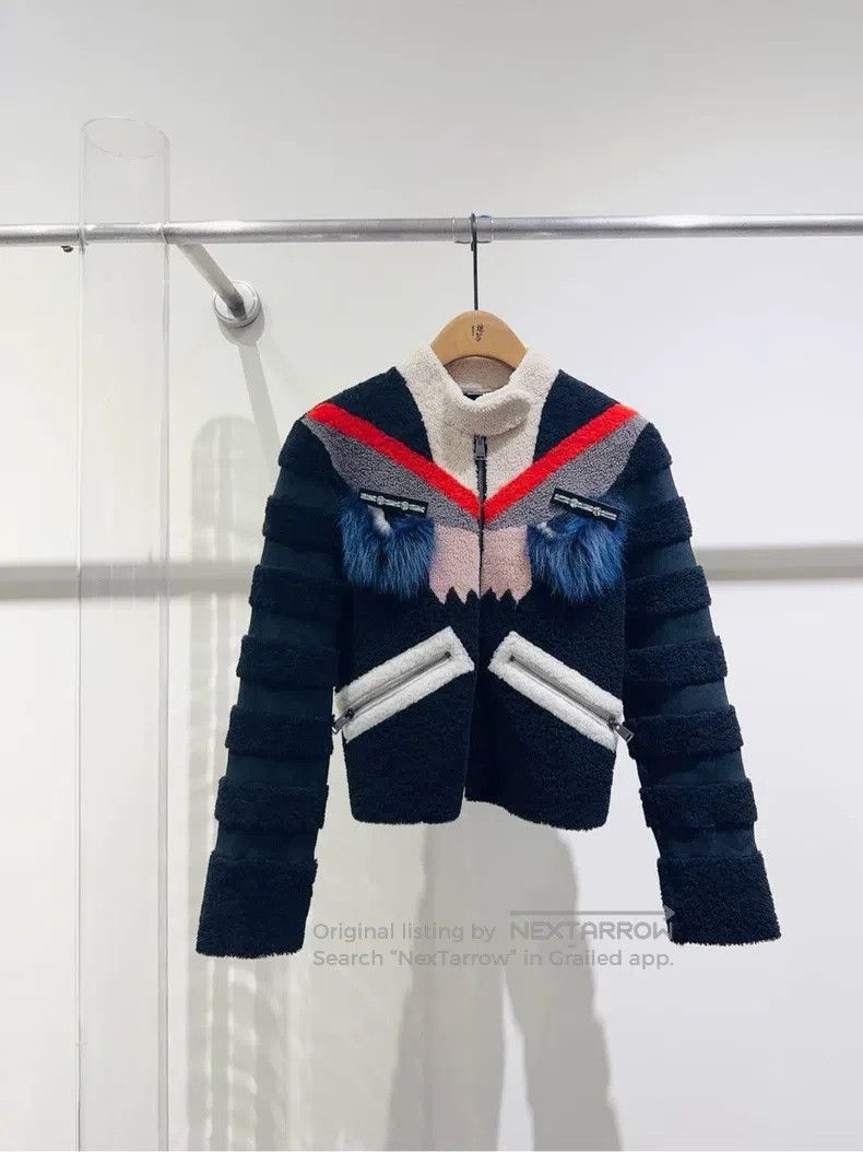 Fendi Fendi Little Devil Fur and Leather Combined Jacket Size XS / US 0-2 / IT 36-38 - 1 Thumbnail