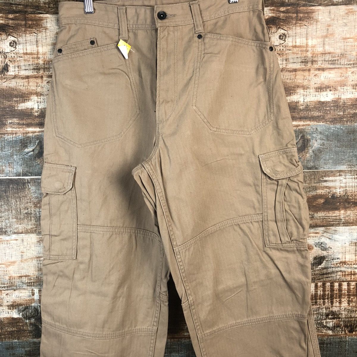 Japanese Brand DL Even River Brown Cargo Multipocket Pants #C703 Size US 30 / EU 46 - 5 Thumbnail