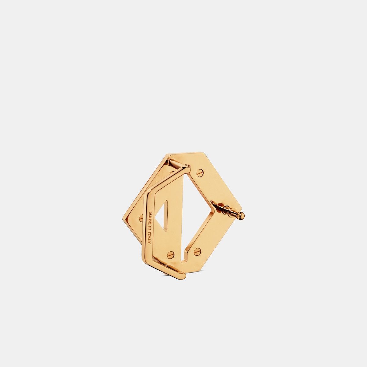 Dior o1bcso1str0126 Size: OS/Cd Diamond Belt Buckle in Golden Size ONE SIZE - 3 Thumbnail