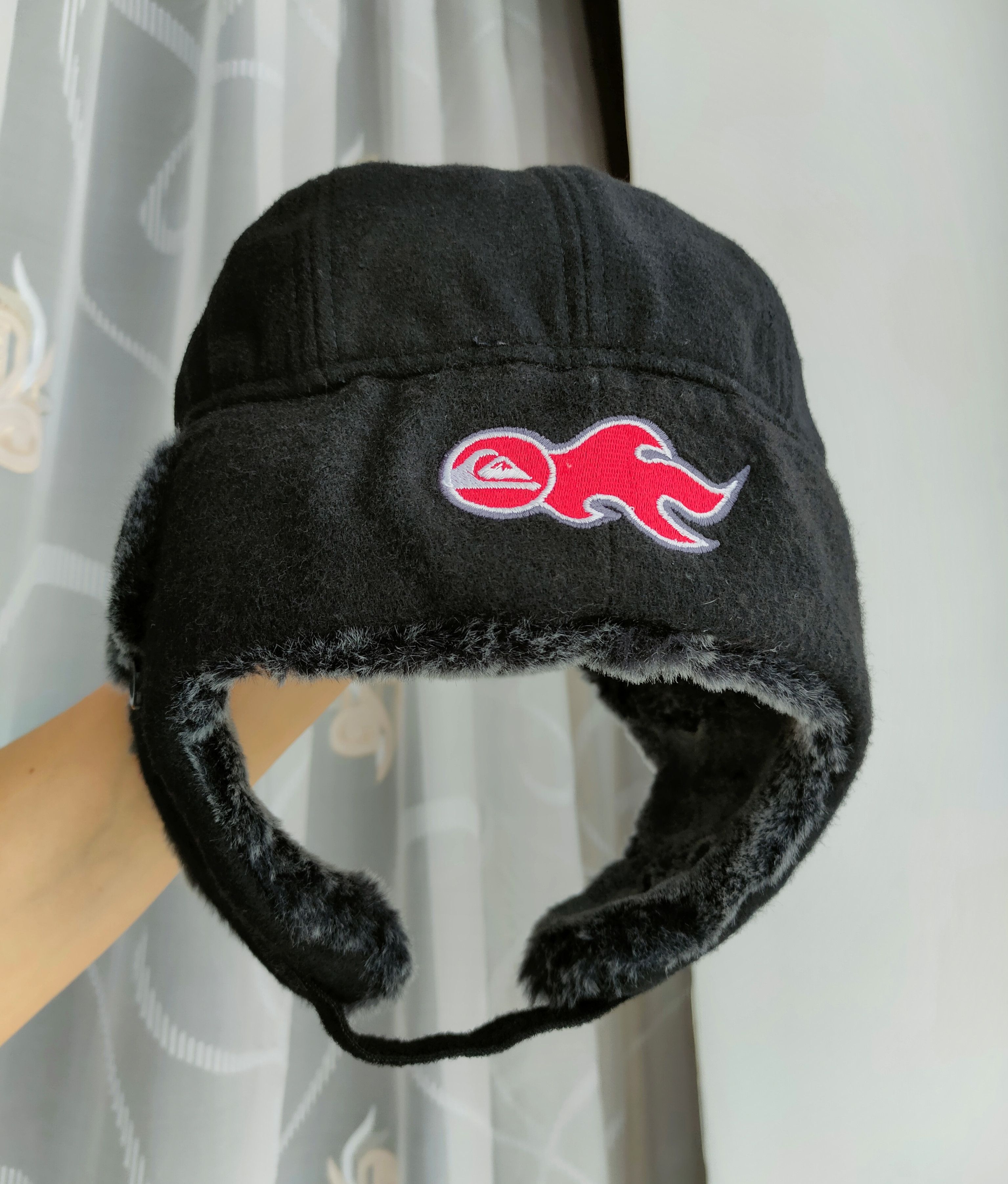 Quiksilver Y2K Fire Quiksilver Aviator Trapper Hat Ushanka Vintage Gorp Size ONE SIZE - 1 Thumbnail
