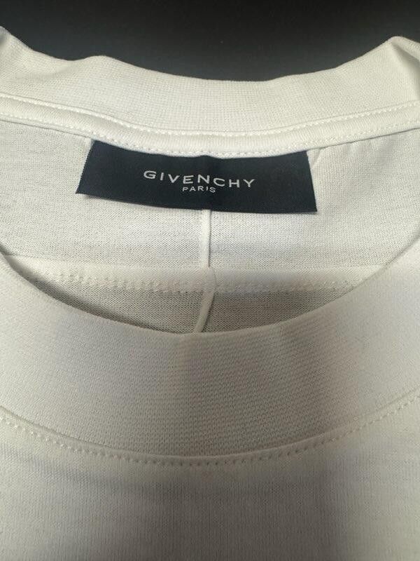 Givenchy Givenchy FW13 White Statue Print Runway T-Shirt Oversized Size US M / EU 48-50 / 2 - 3 Thumbnail