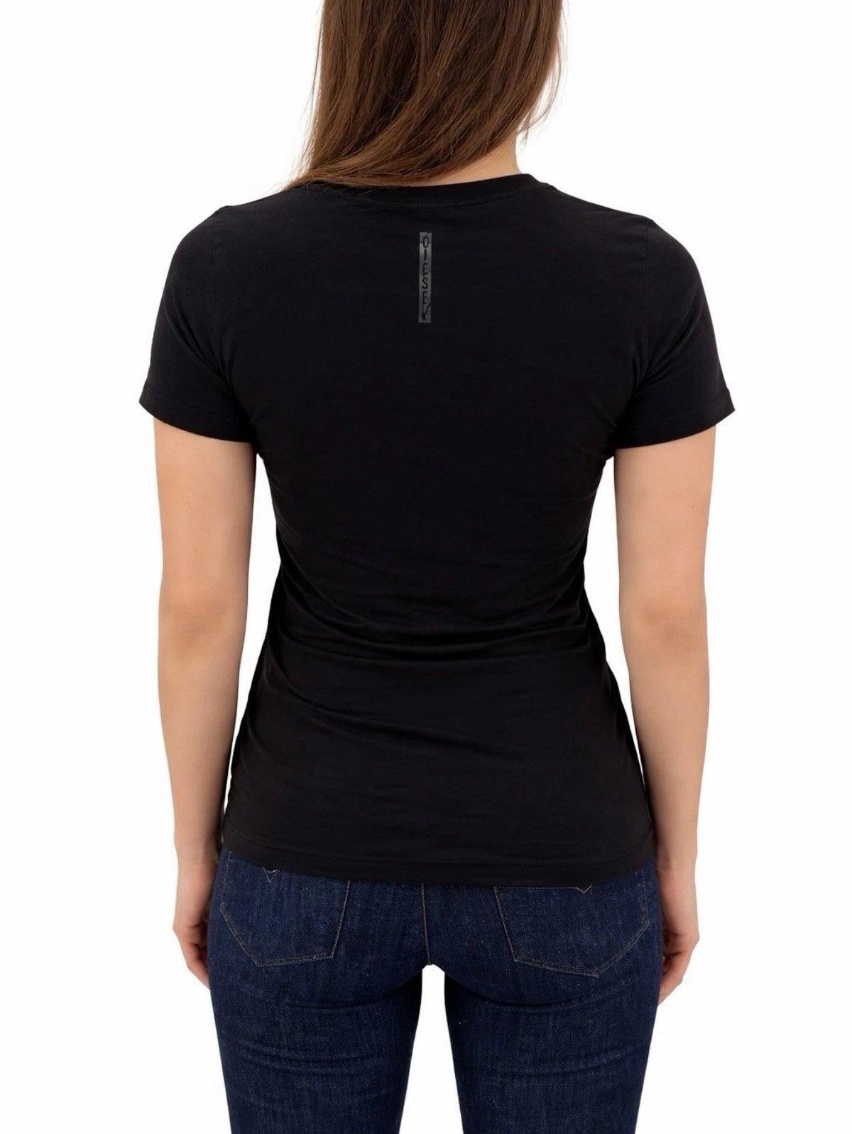 Diesel Diesel Dream Logo Short Sleeve T-Shirt Black Top Crew Neck Size S / US 4 / IT 40 - 2 Thumbnail