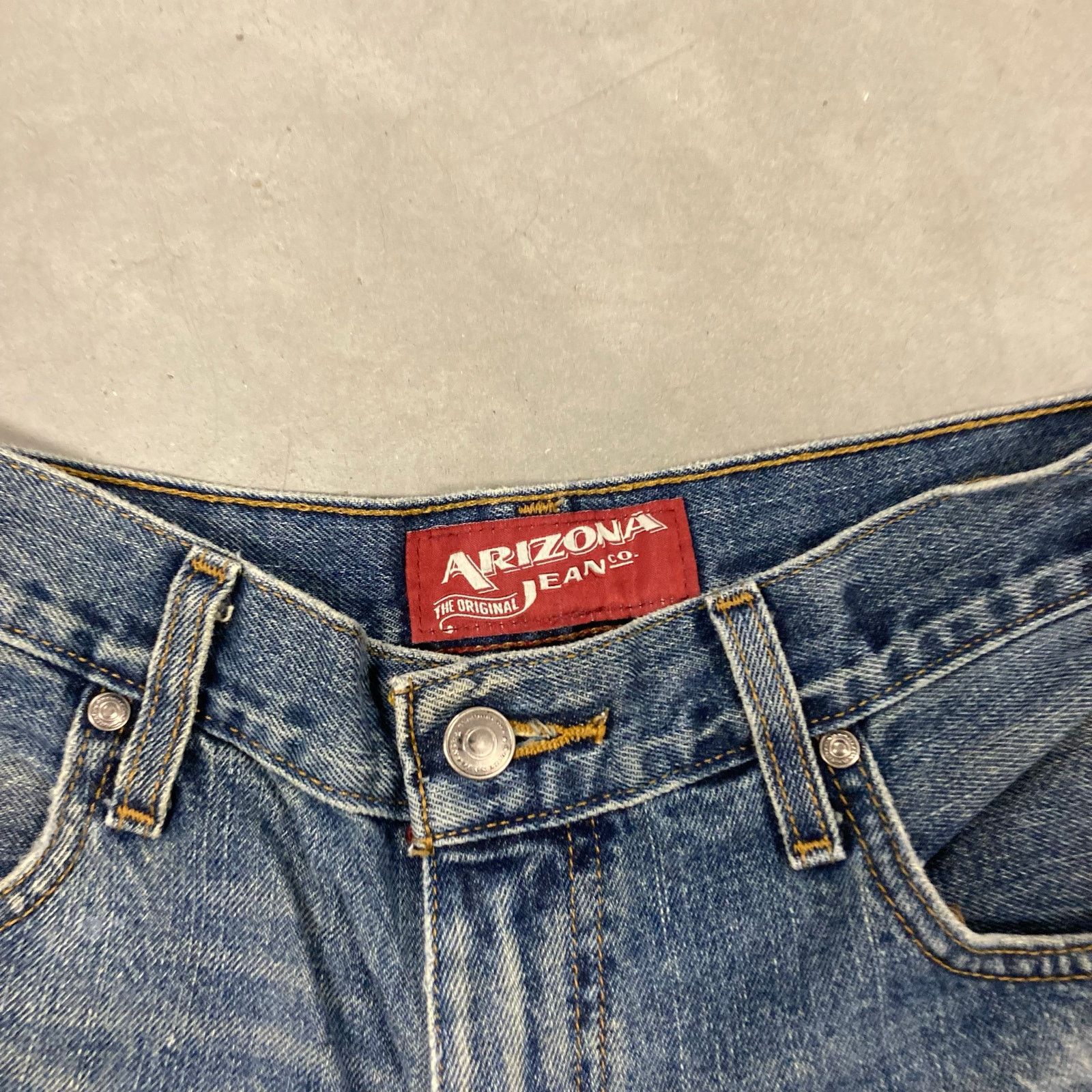Vintage Baggy Y2K Arizona Jeans 30x30 Size US 30 / EU 46 - 4 Thumbnail