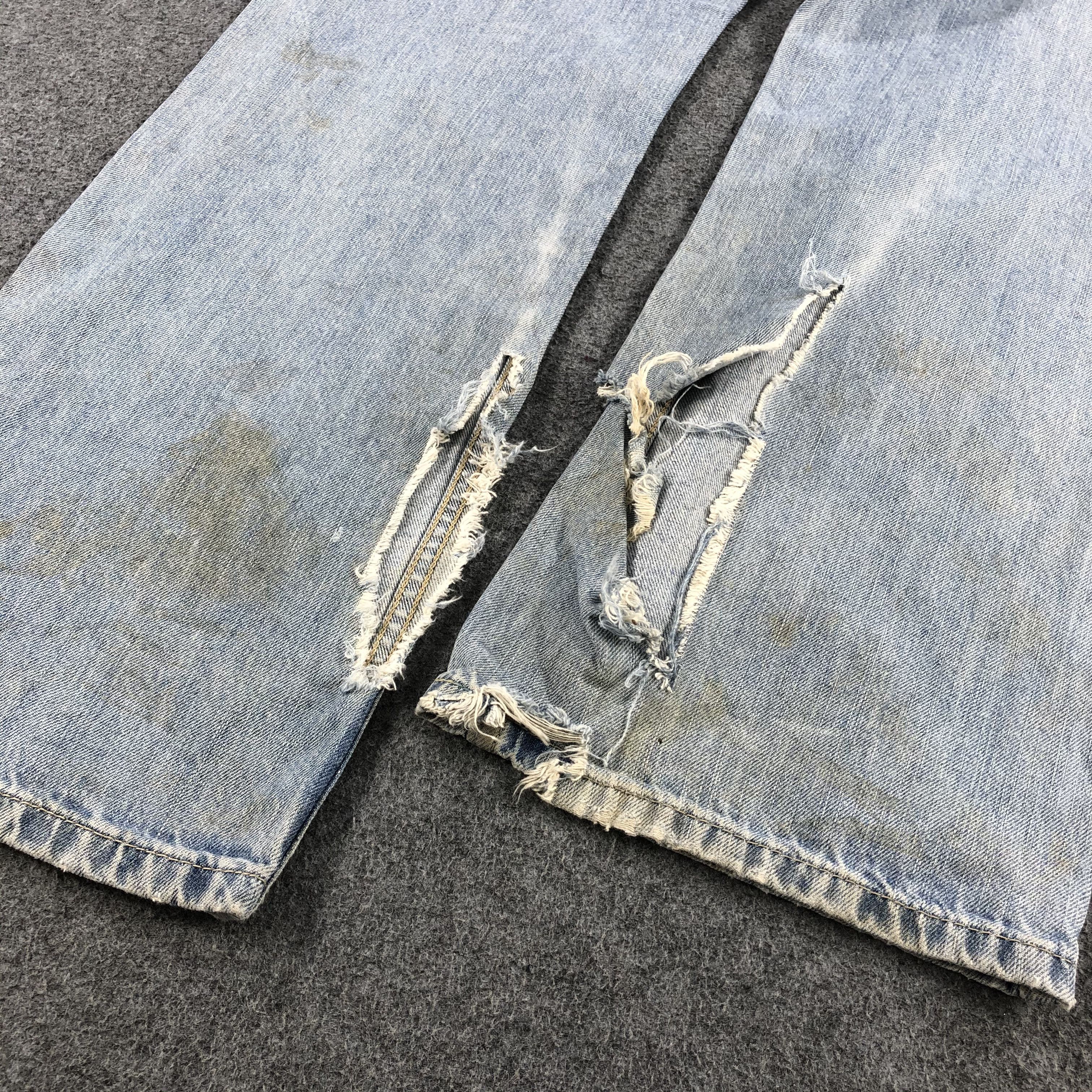 Levi's Vintage Light Wash Levis 559 Jeans-J1512 Size US 36 / EU 52 - 6 Thumbnail