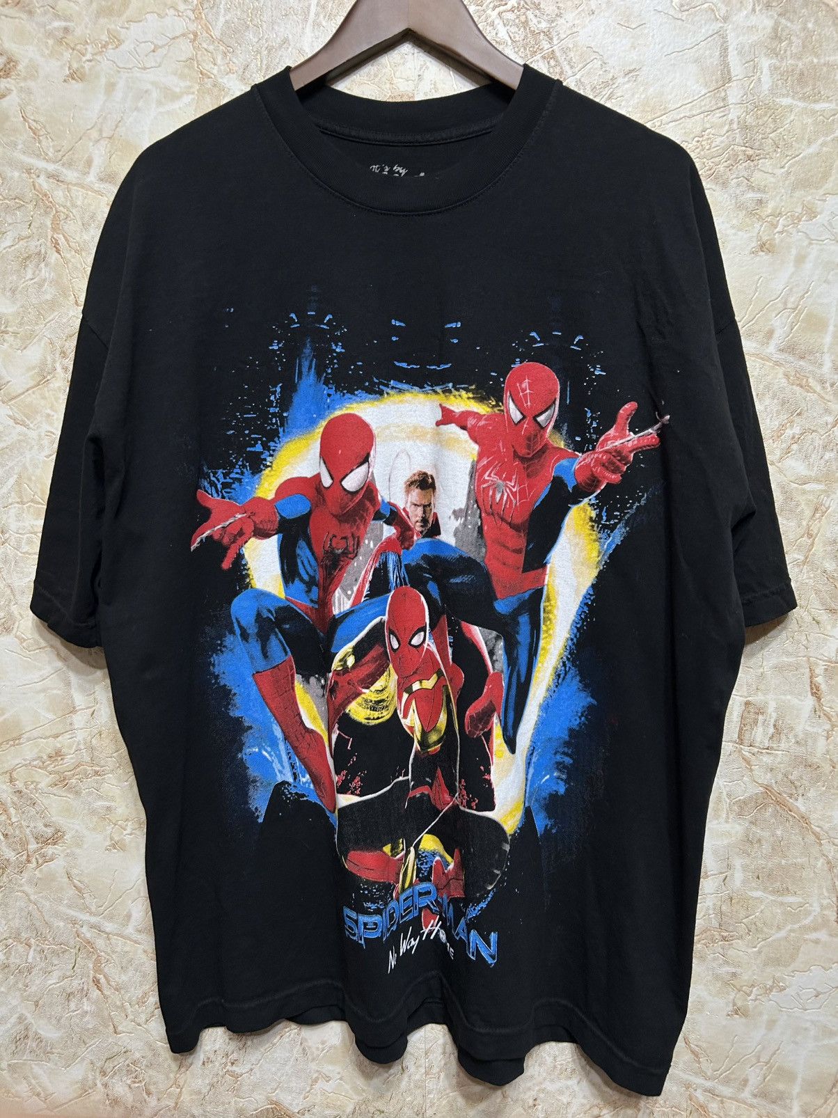 Other Spiderman No Way Home itsbyNate Oversize Double Sided Tee Size US L / EU 52-54 / 3 - 1 Thumbnail