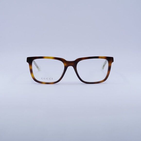 Gucci 🕶️ New Gucci GG0560O 006 Eyeglasses - Havana Frame Size ONE SIZE - 2 Thumbnail