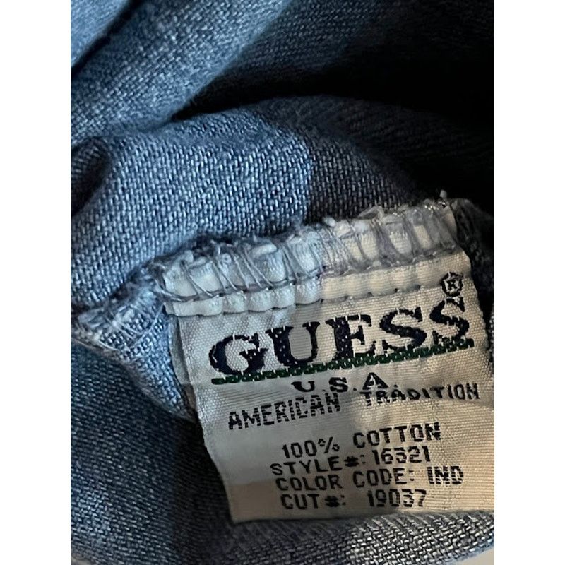 Guess Vintage NWT GUESS Jeans USA Shirt Mens Denim 80s Size XL Size US XL / EU 56 / 4 - 5 Thumbnail