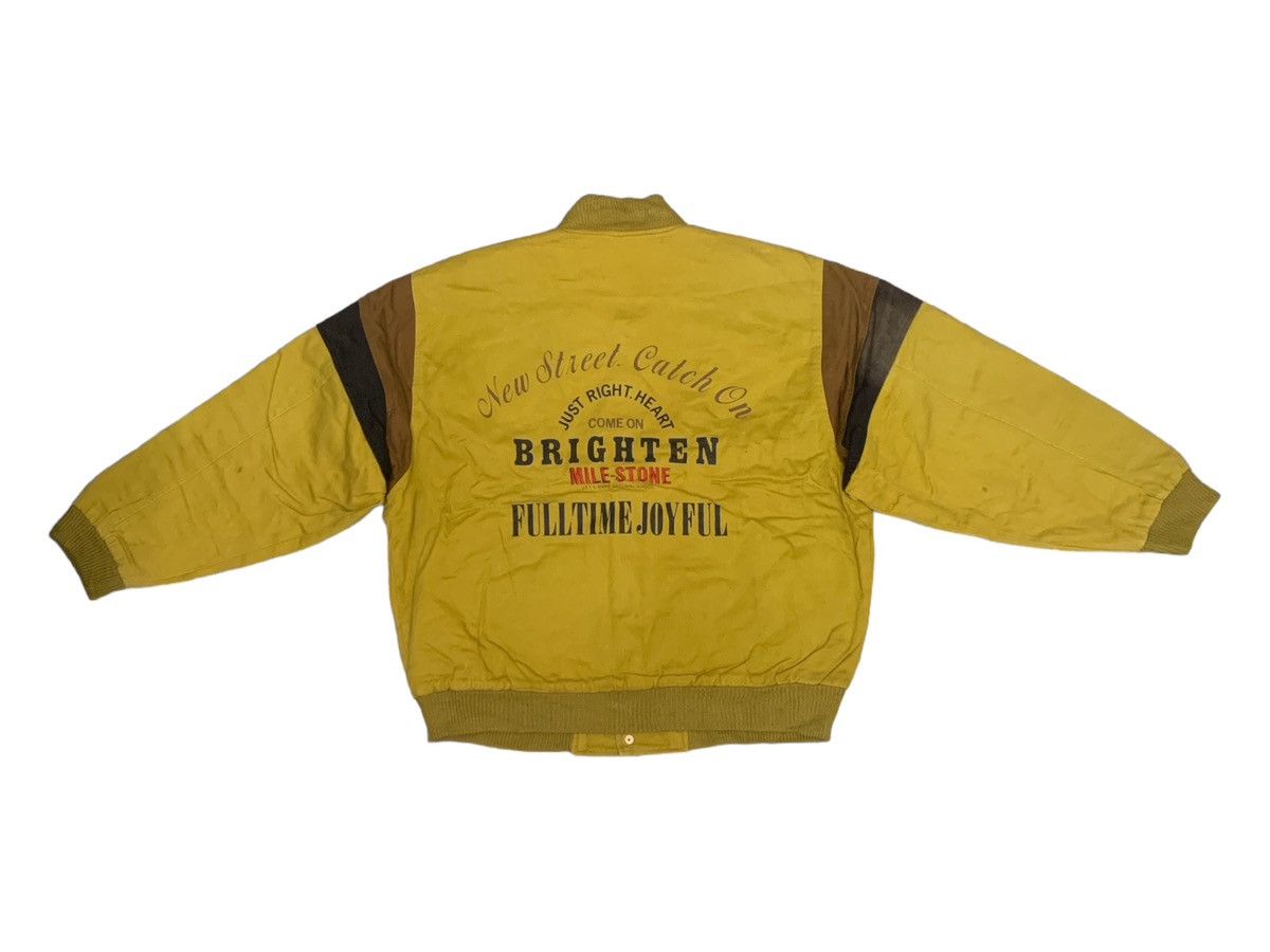 image of Milestone x Vintage Design Vintage Mile-Stone Soft Denim Jackets in Brown, Men's (Size Large)