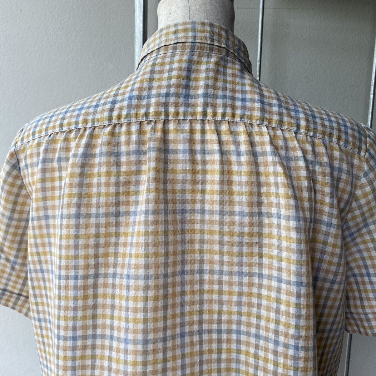 Burberry Burberrys Pastel Plaid Short Sleeve Shirt Size M / US 6-8 / IT 42-44 - 18 Thumbnail