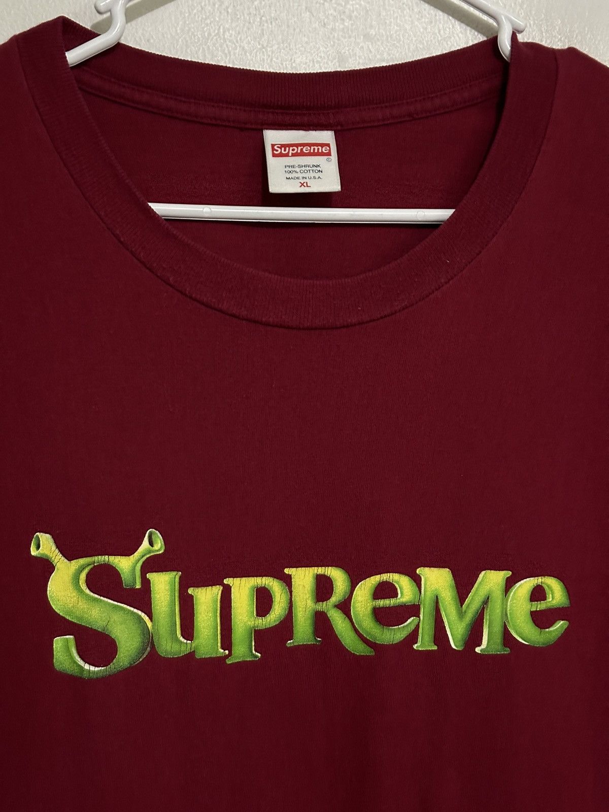 Supreme Supreme Shrek Tee Size US XL / EU 56 / 4 - 2 Thumbnail