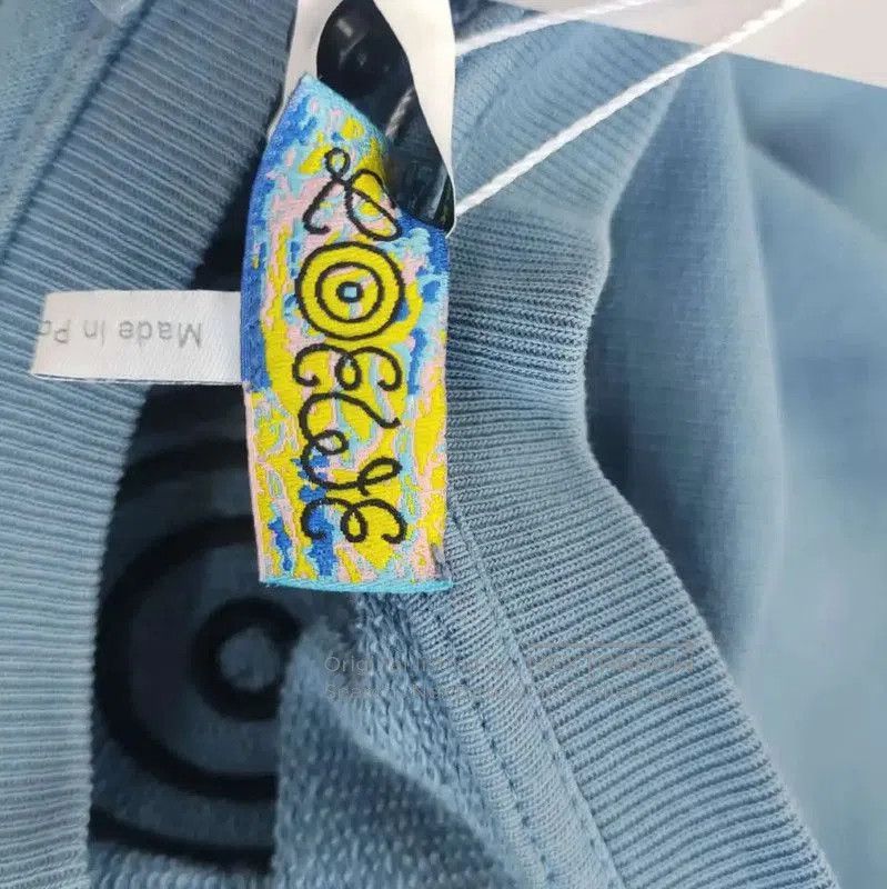 Loewe Loewe Blue Cotton Women's Knit Sweatshirt . Size M / US 6-8 / IT 42-44 - 3 Thumbnail