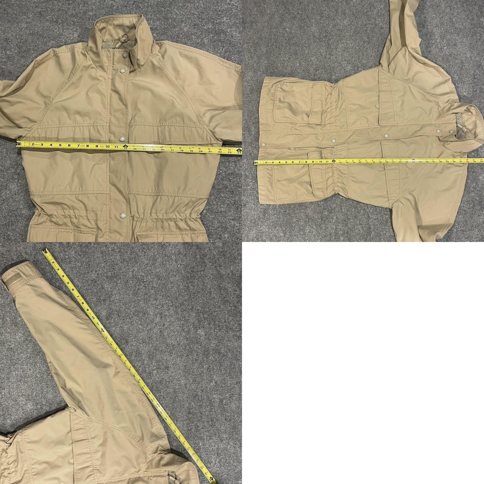Eddie Bauer VINTAGE Eddie Bauer Jacket Women L Mountain Parka Beige Utility Mid-Length 39835 Spring Fall Casual Travel Size L / US 10 / IT 46 - 9 Thumbnail