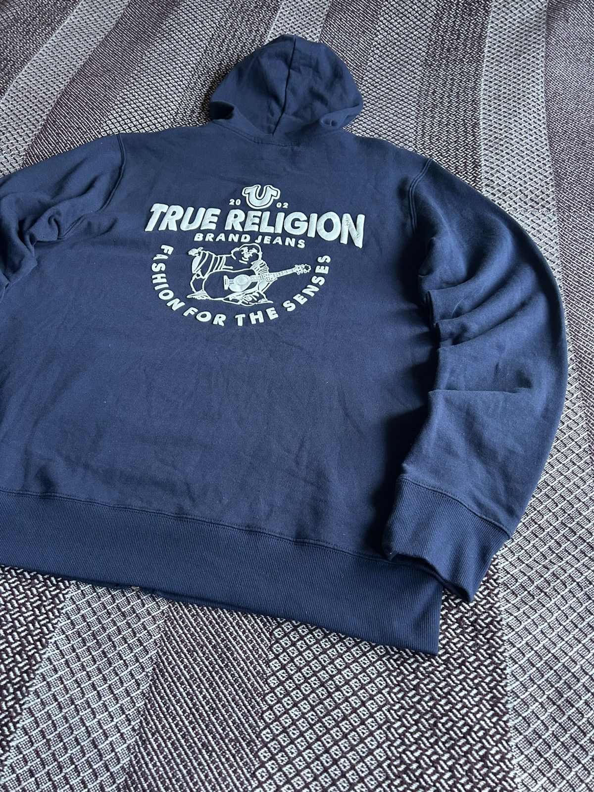 True Religion Vintage True Religion Big Logo Hoodie Zip Up Japan Size US XXL / EU 58 / 5 - 3 Thumbnail