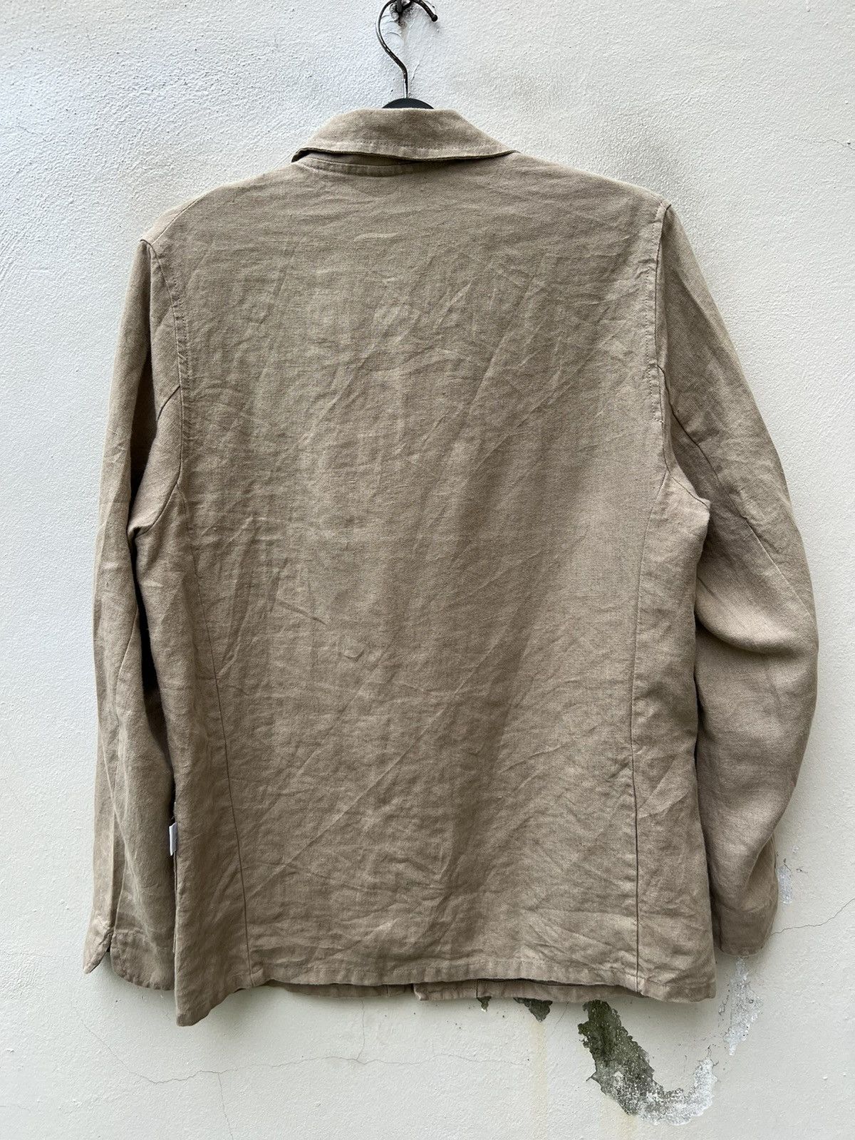 Vintage Vintage Yarmo England 100% Linen Work Jacket Size US M / EU 48-50 / 2 - 13 Thumbnail