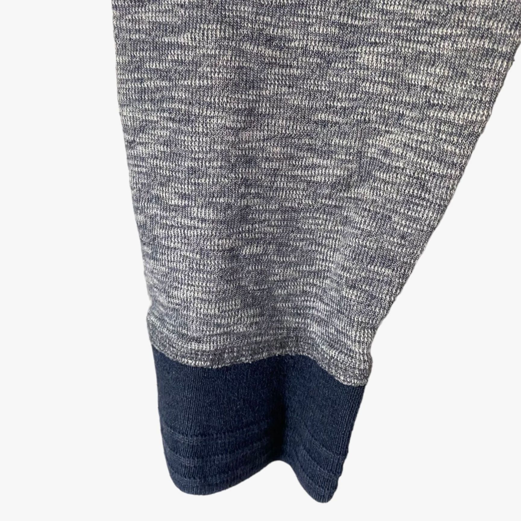 Lucky Brand VINTAGE Lucky Brand Twisted Slub Henley Shirt Men L Gray Navy Long-Sleeve Size US L / EU 52-54 / 3 - 7 Thumbnail