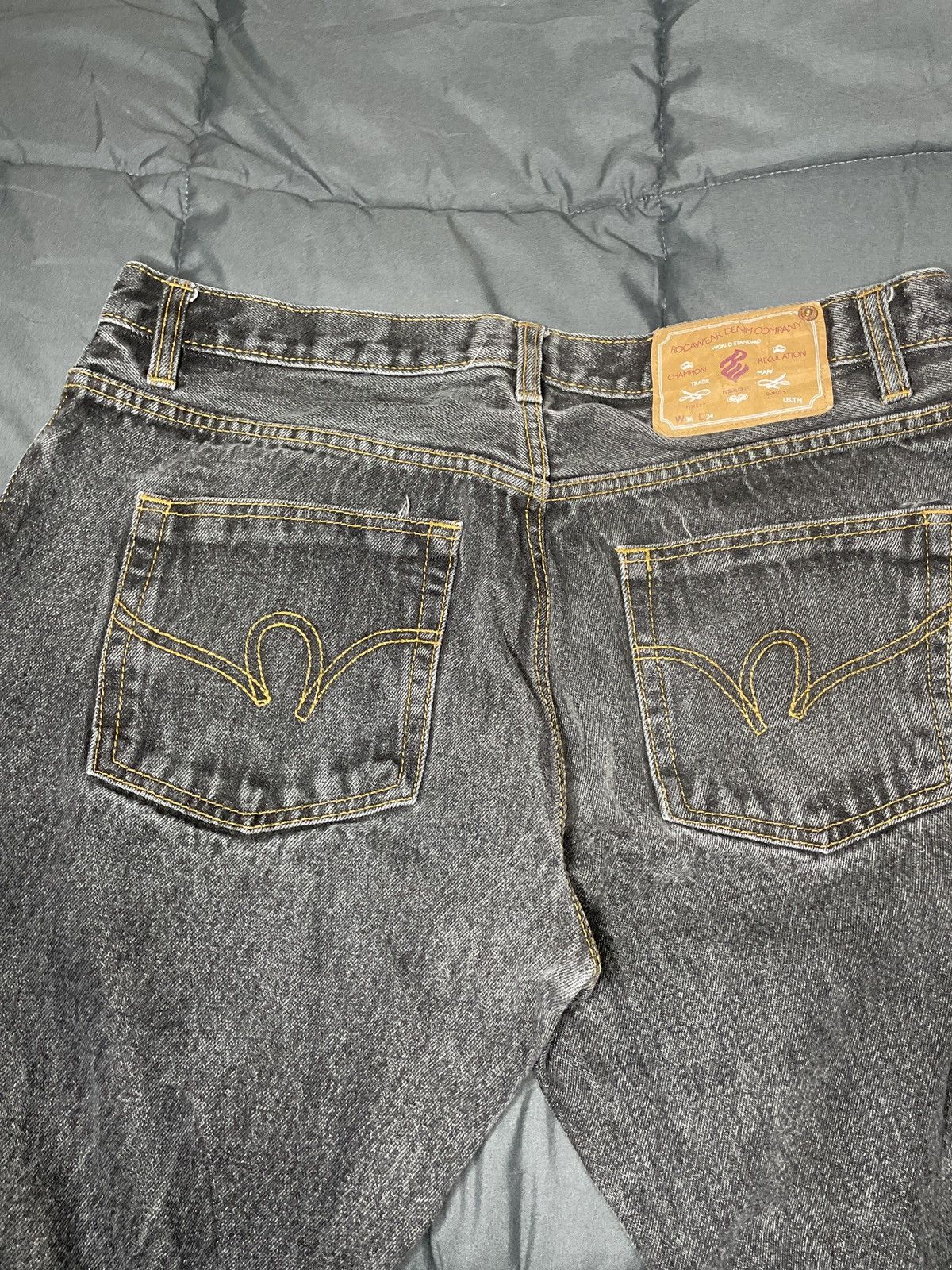 Rocawear × Vintage Baggy jeans Size US 36 / EU 52 - 3 Thumbnail