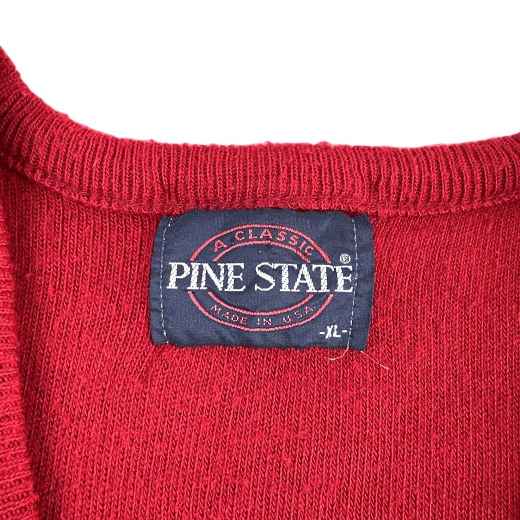 Vintage VINTAGE Pine State Sweater Vest Men Adult M Burgundy V Neck Orlon Acrylic 80s Size US M / EU 48-50 / 2 - 3 Thumbnail