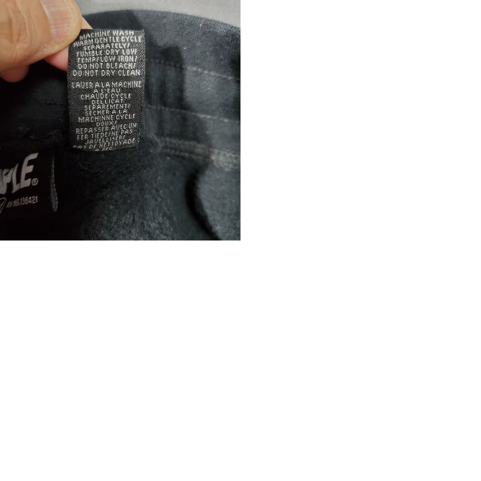 Vintage Staple Pigeon Joggers Sweatpants Mens Medium Black Embroidered Casual Activewear Pants Size US 31 - 10 Thumbnail