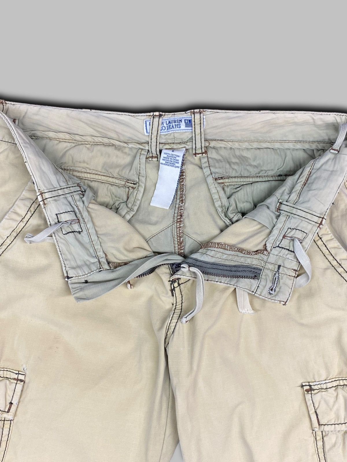 Polo Ralph Lauren Vintage Ralph Lauren Polo Jeans Baggy Cargo Pants Maharishi Size US 32 / EU 48 - 22 Thumbnail
