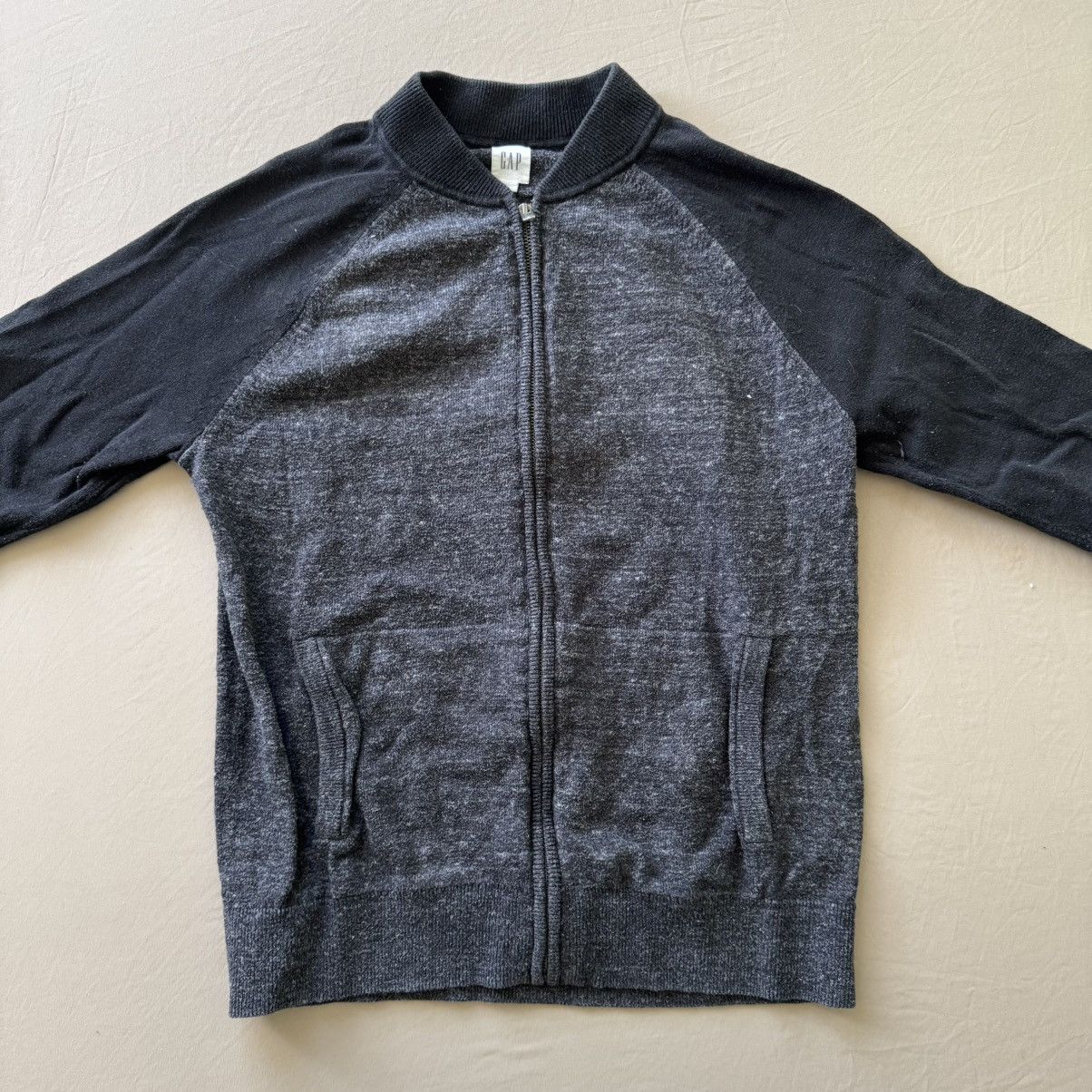Gap Gap Colorblock Bomber Jacket Sweater Size US M / EU 48-50 / 2 - 2 Thumbnail