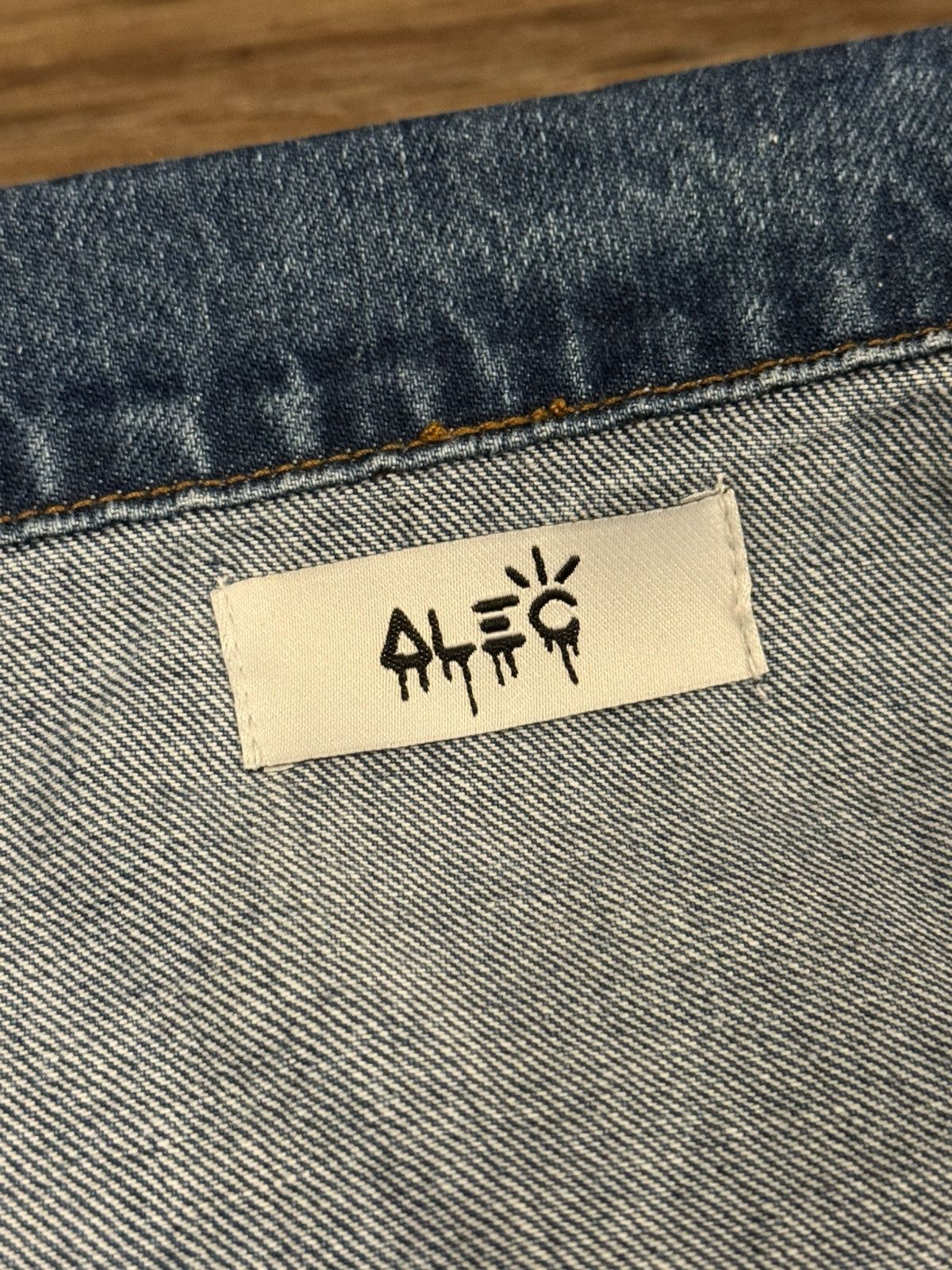 Alec Monopoly RARE Alec Monopoly Rich Bones Denim Jacket SS21 Size US L / EU 52-54 / 3 - 5 Thumbnail