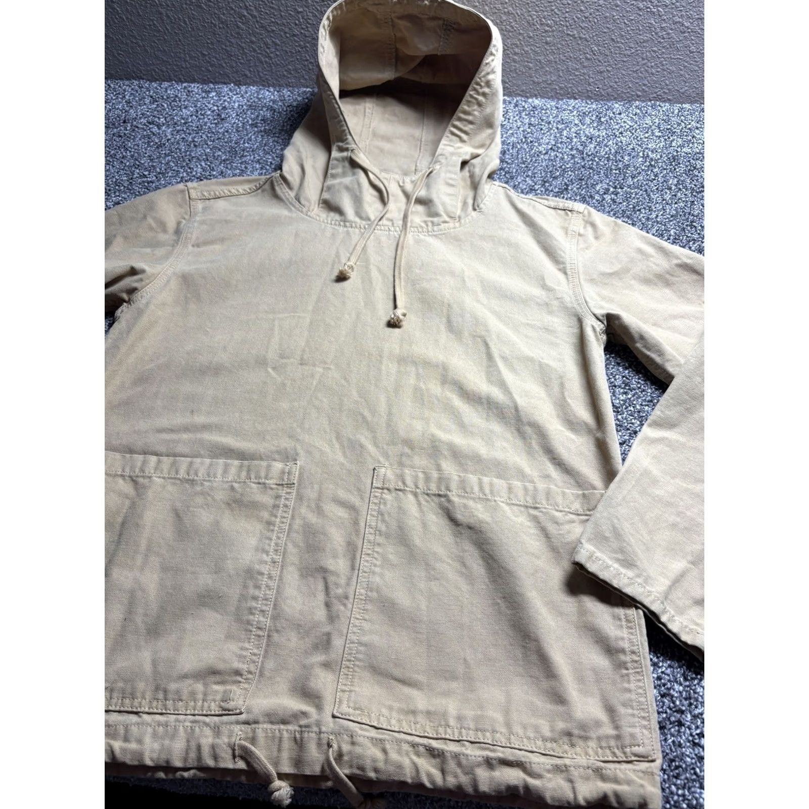 Service Works Service works Jacket Mens S Brown Chore Coat Chef Canvas Hooded Style Art Work Size US S / EU 44-46 / 1 - 3 Thumbnail