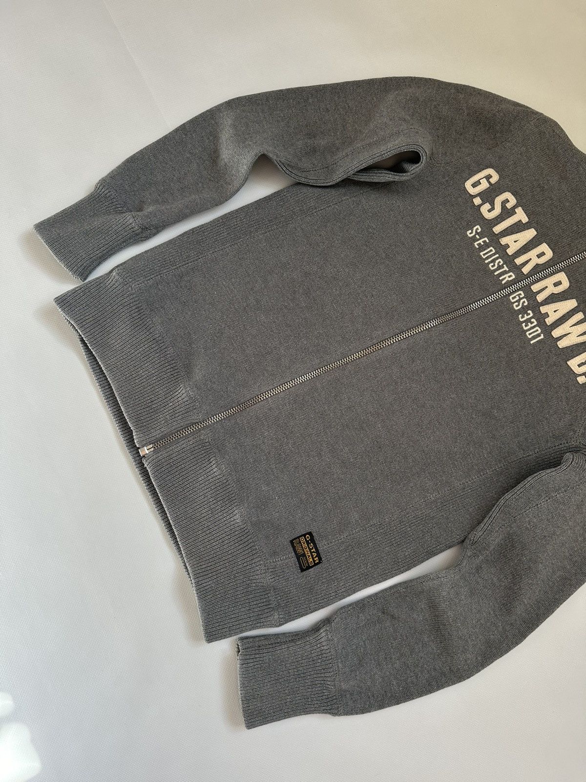 G-Star G-Star Raw knitted big logo vintage sweater Size US S / EU 44-46 / 1 - 5 Thumbnail