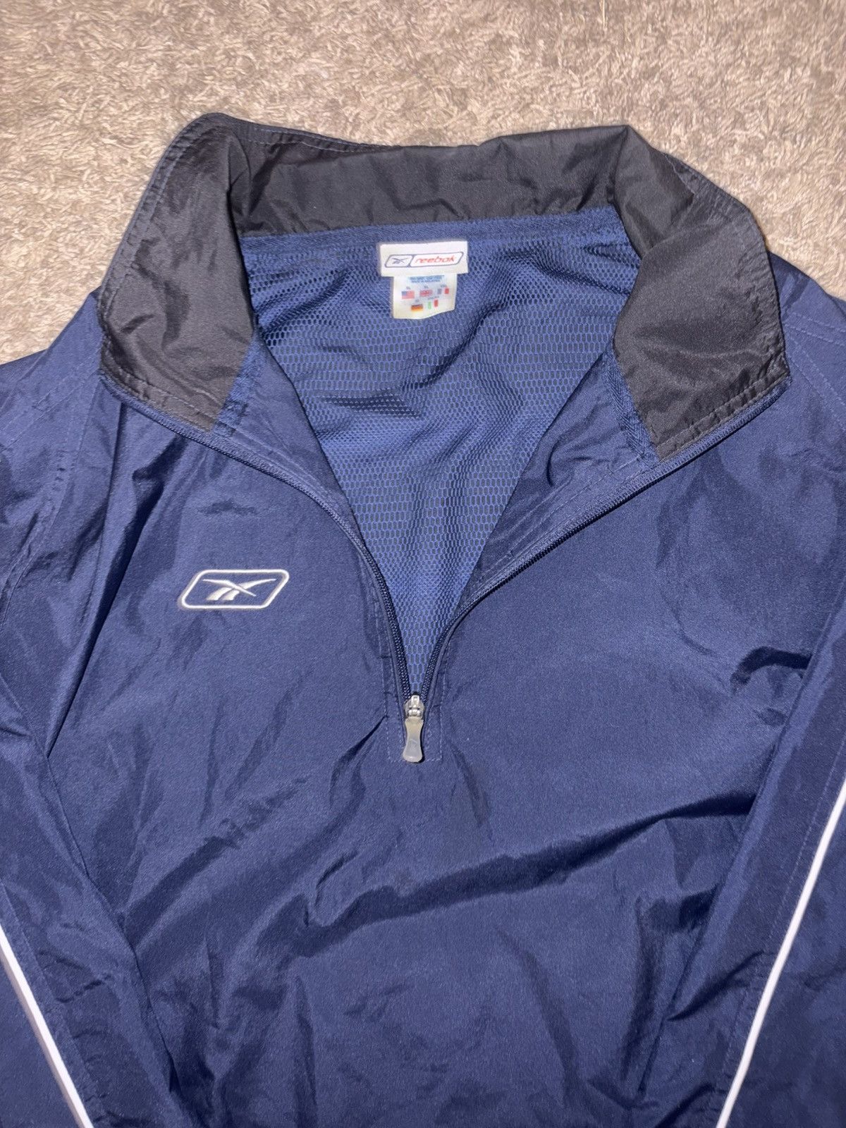 Reebok Vintage Reebok windbreaker Size US XL / EU 56 / 4 - 2 Thumbnail