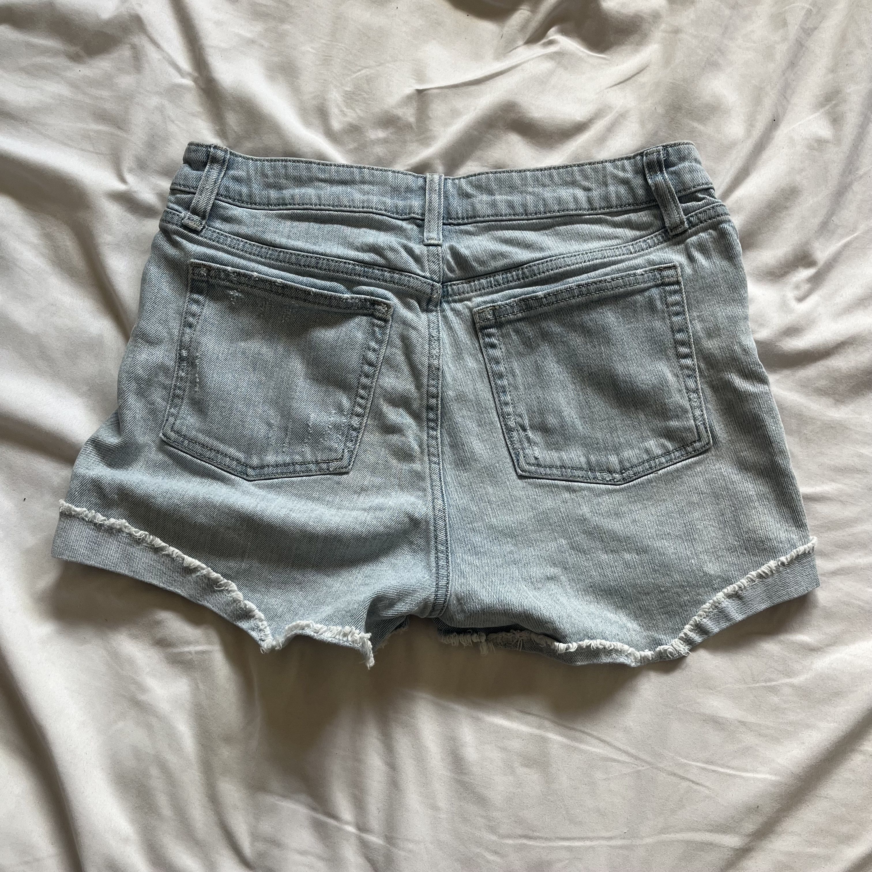 Other Wild Fable High Rise Denim Shorts Size 27" / US 4 / IT 40 - 3 Thumbnail