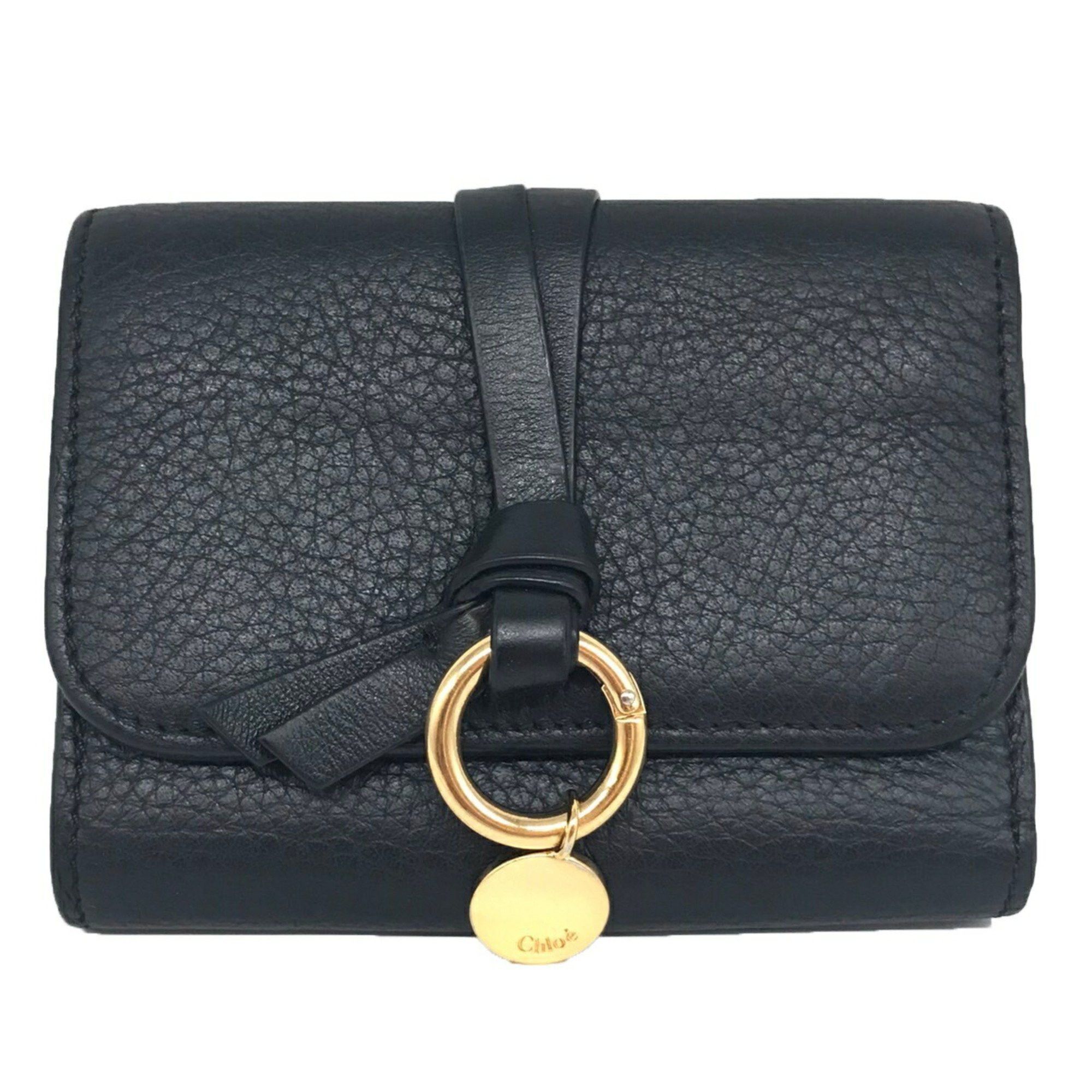 Chloe Chloe Alphabet Chain Clutch Bag Leather Size ONE SIZE - 1 Thumbnail