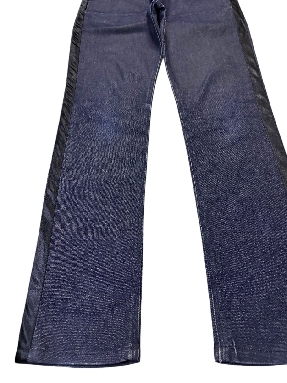 Japanese Brand Vintage April 77 Waxed Denim Size 30" / US 8 / IT 44 - 6 Thumbnail