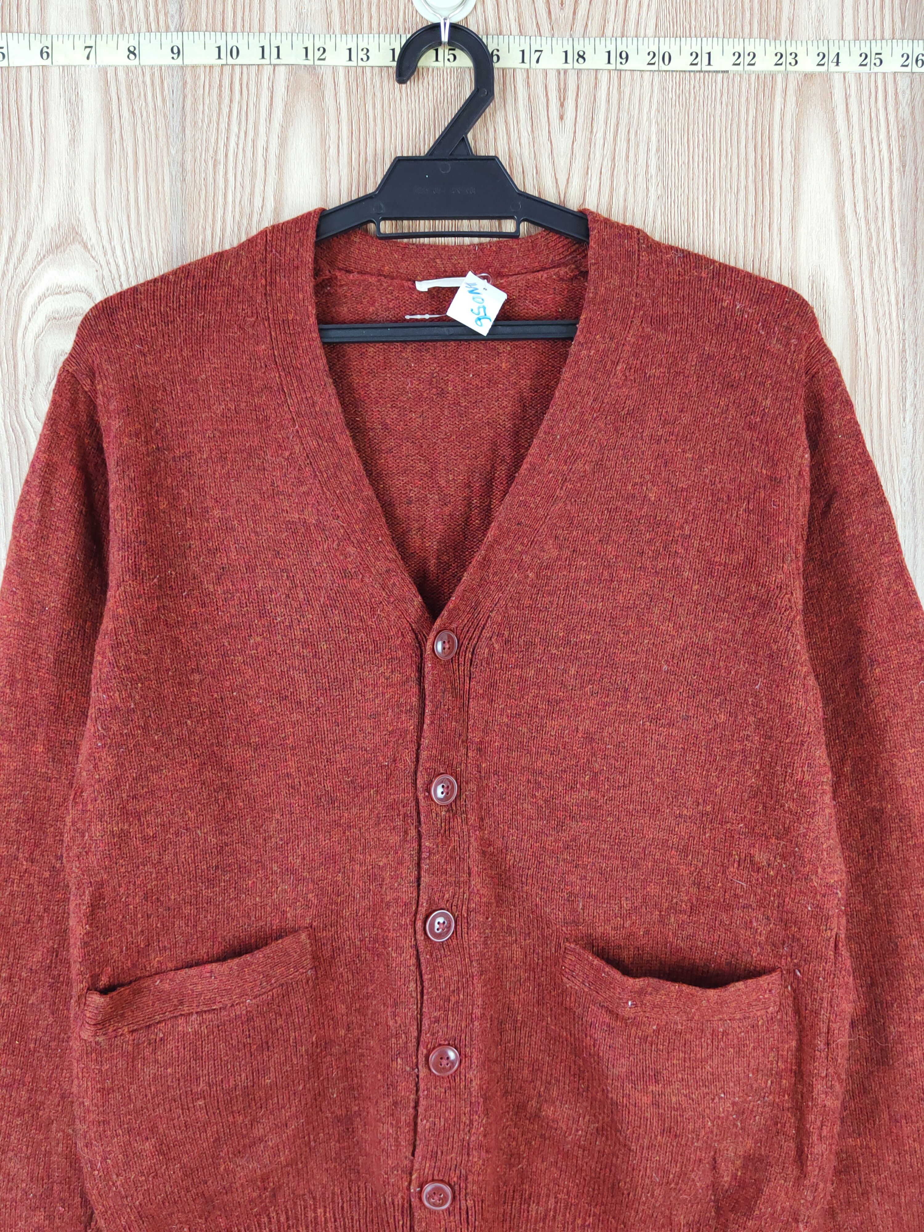 GU GU Maroon Knitwear Cardigan #W056 Size S / US 4 / IT 40 - 2 Thumbnail