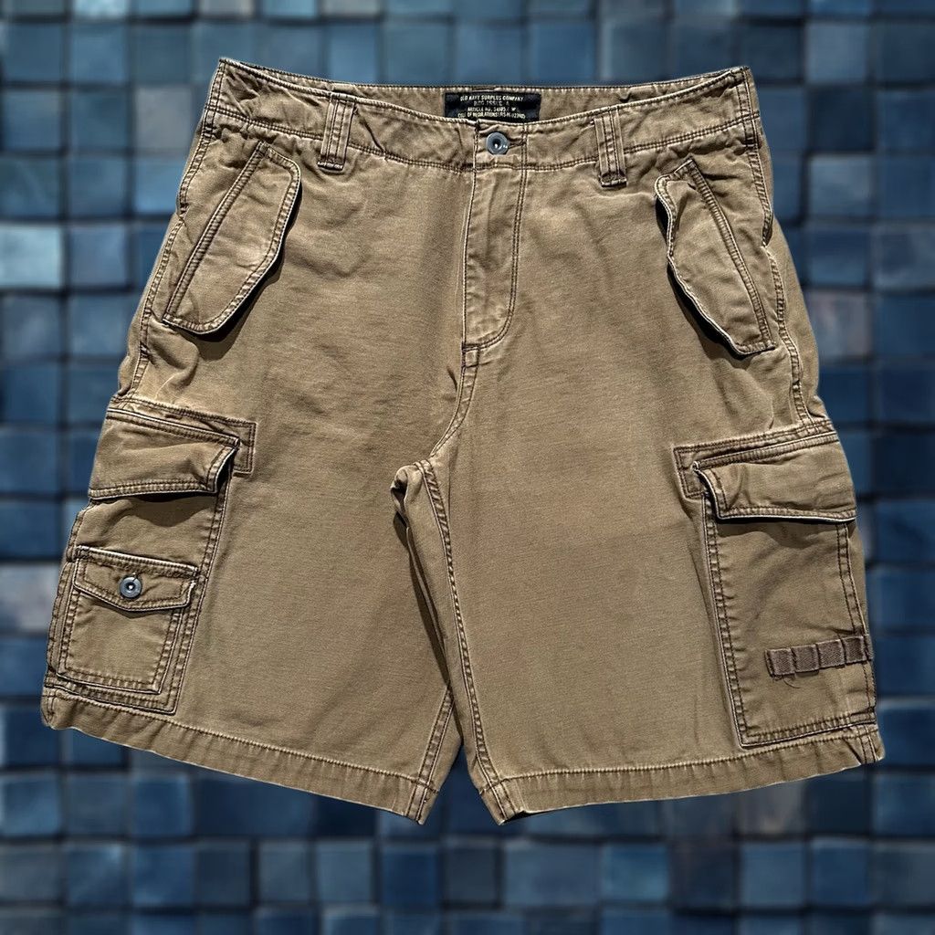 Old Navy Old Navy Cargo Shorts Mens 34 Brown Utility Twill Military Outdoor GUC Size US 34 / EU 50 - 1 Thumbnail