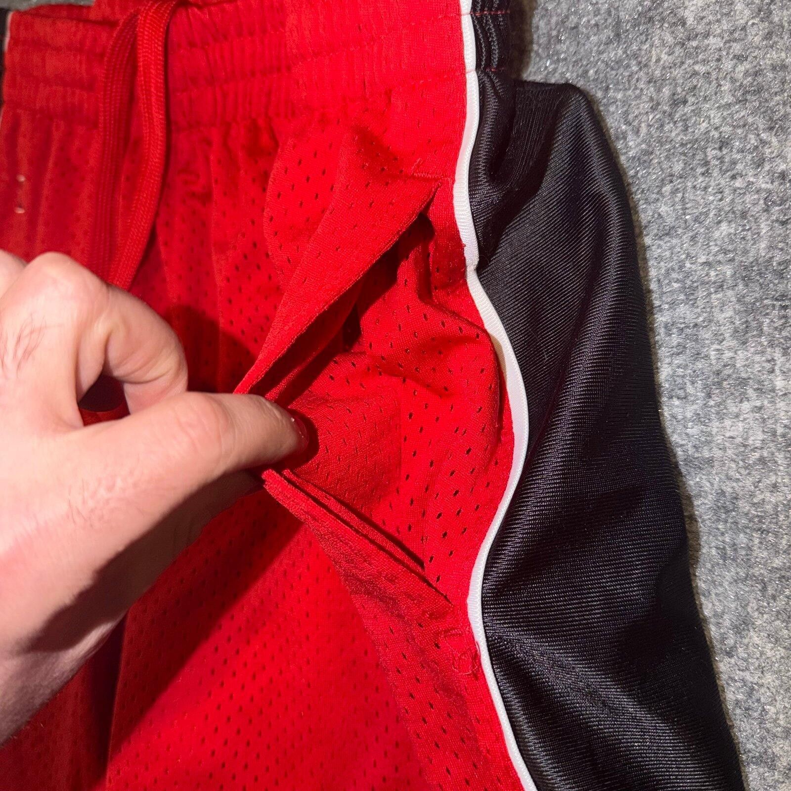 Colosseum Athletics Colosseum Wisconsin Badgers Dazzle Baggy Hoop Shorts Mens MD Size US 32 / EU 48 - 4 Thumbnail