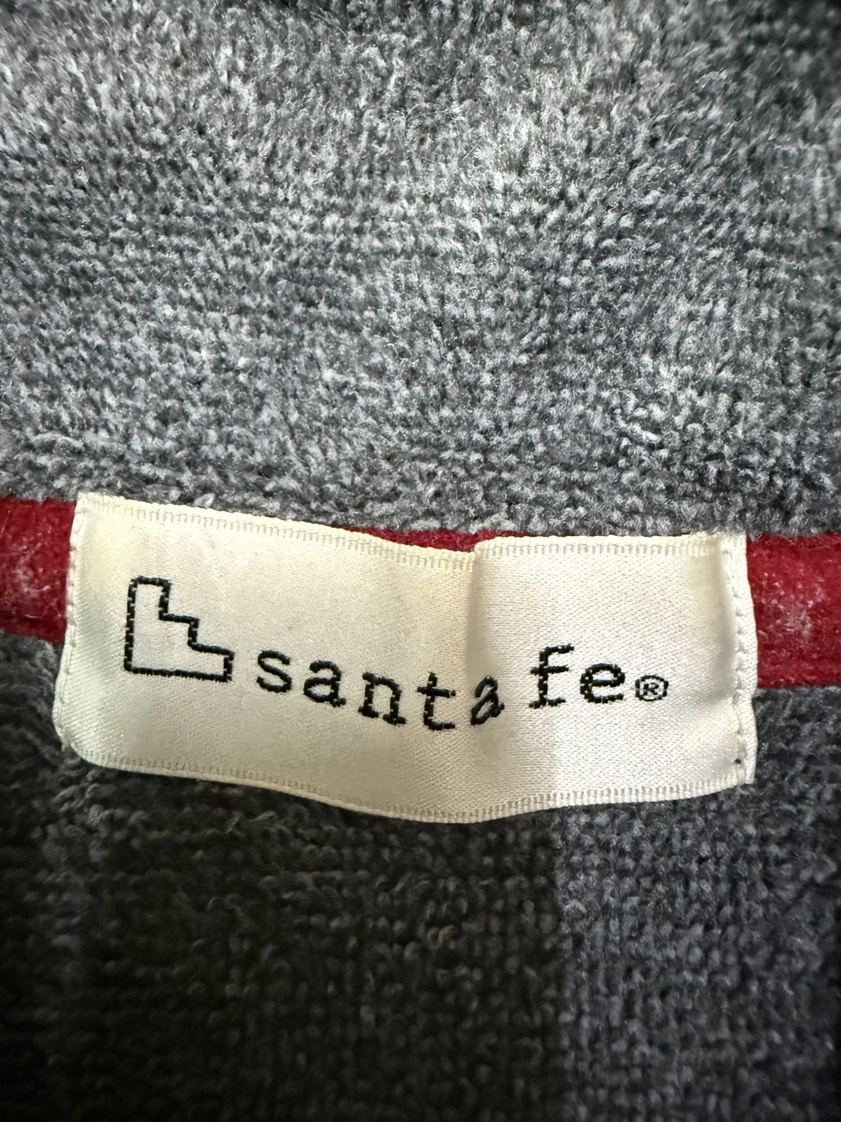 Vintage Santa Fe Fleece Lined Halfzipper Sweatshirt Size US L / EU 52-54 / 3 - 8 Thumbnail