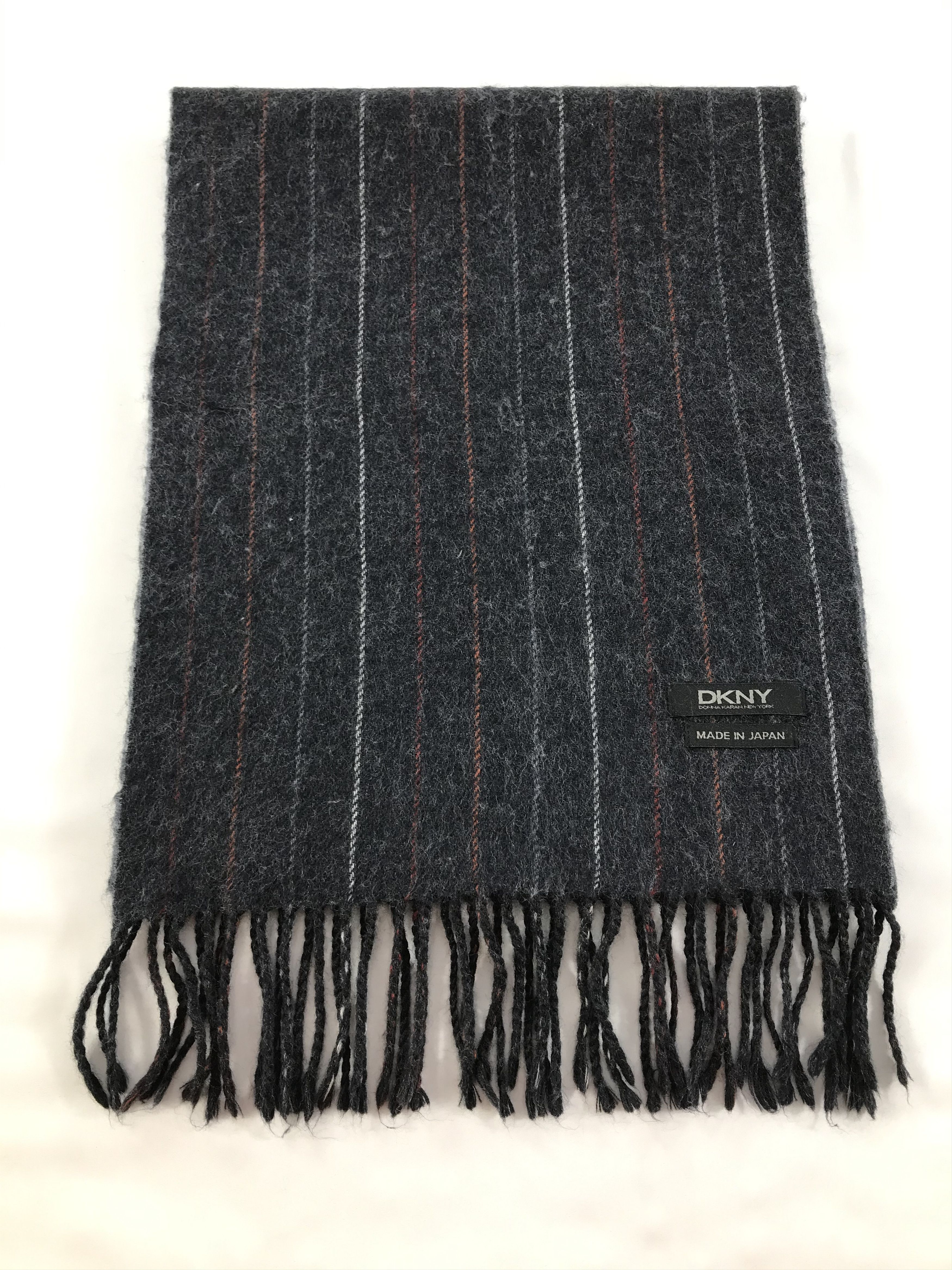 DKNY DKNY Wool Scarf Muffler V67 Size ONE SIZE - 2 Thumbnail