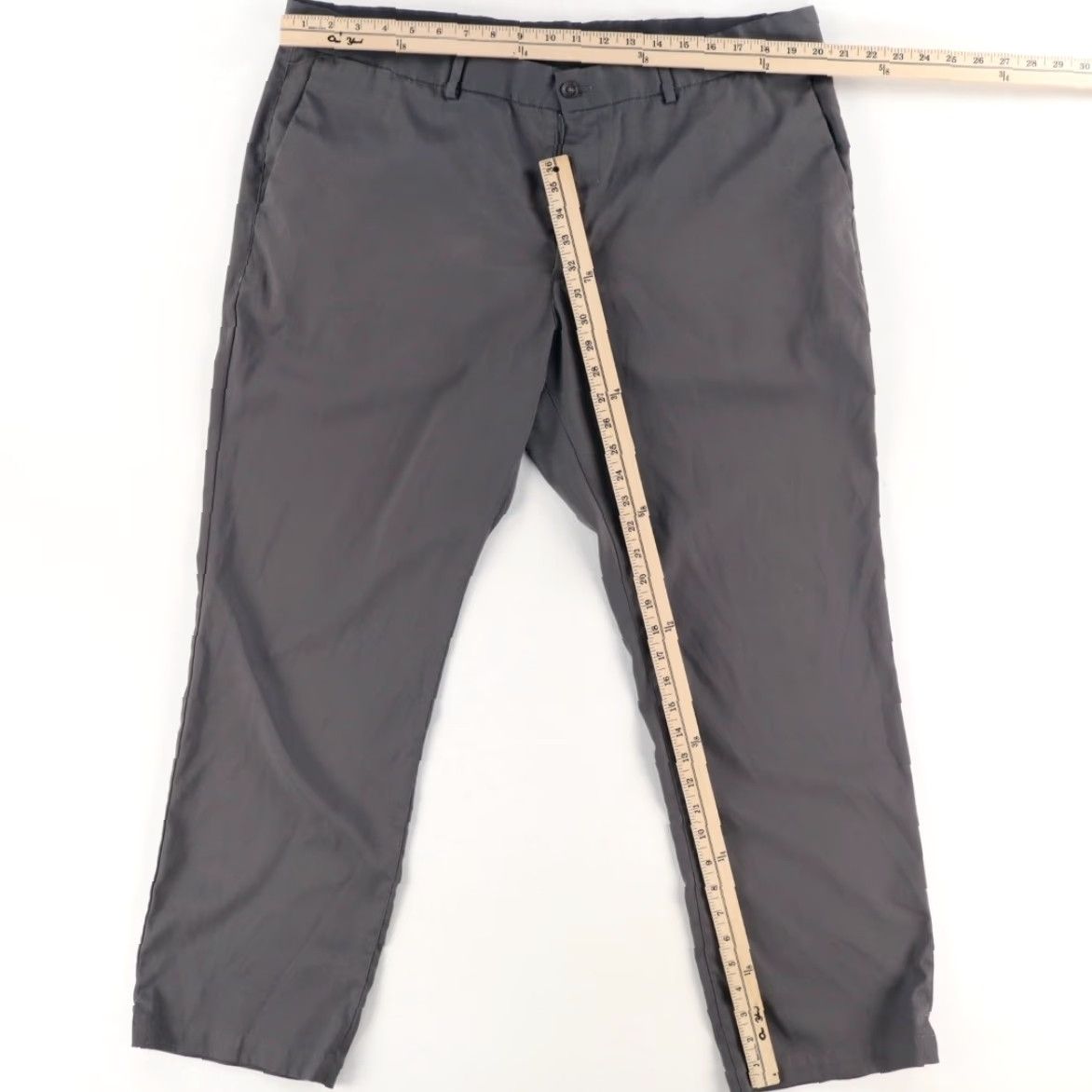Nike Nike Stretch Dri-Fit Polyester Microfiber Golf Pants Charcoal Men's 40 Size US 40 / EU 56 - 3 Thumbnail