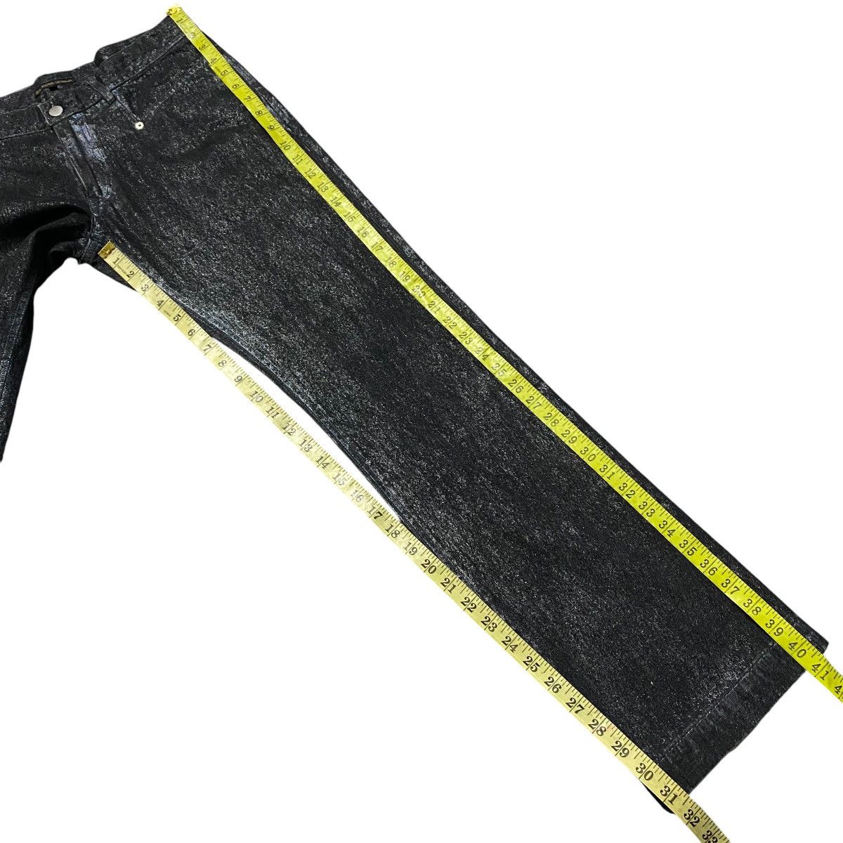Japanese Brand Buona Giornata ice waxed Denim Jeans Size US 31 - 16 Thumbnail
