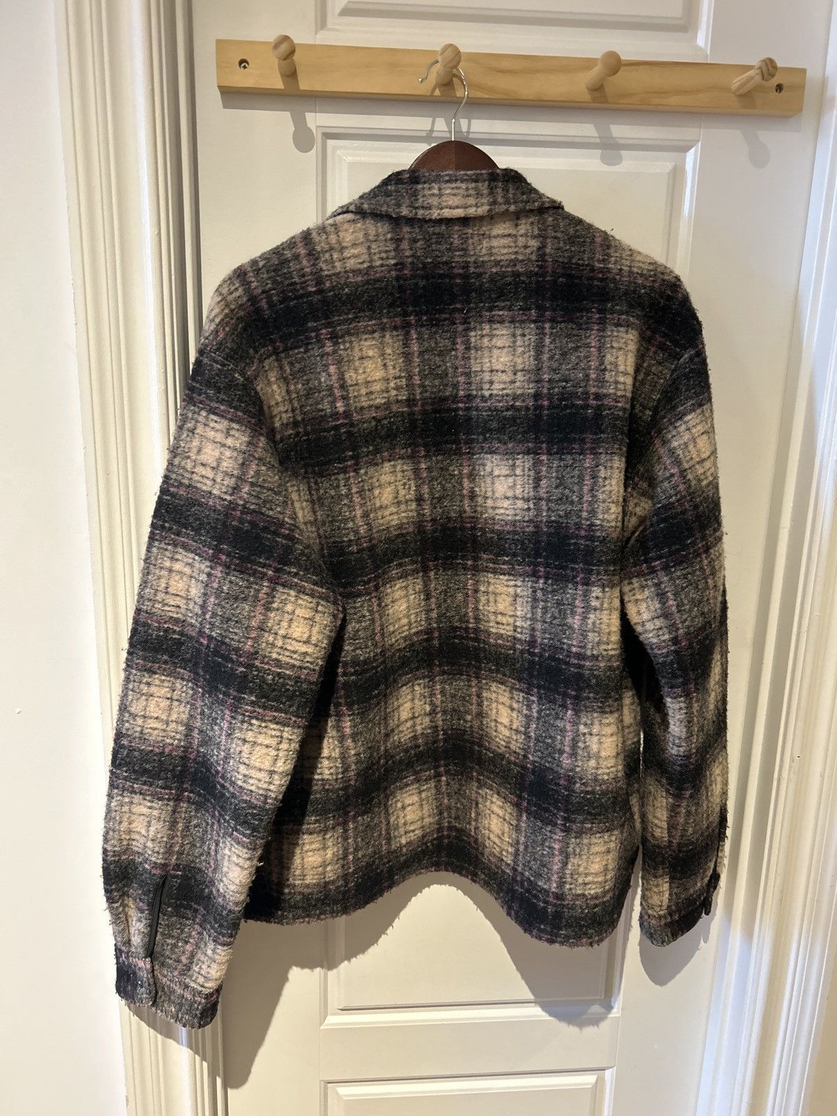 Stussy Stüssy Brushed Wool Plaid Zip Jacket Size US M / EU 48-50 / 2 - 2 Thumbnail