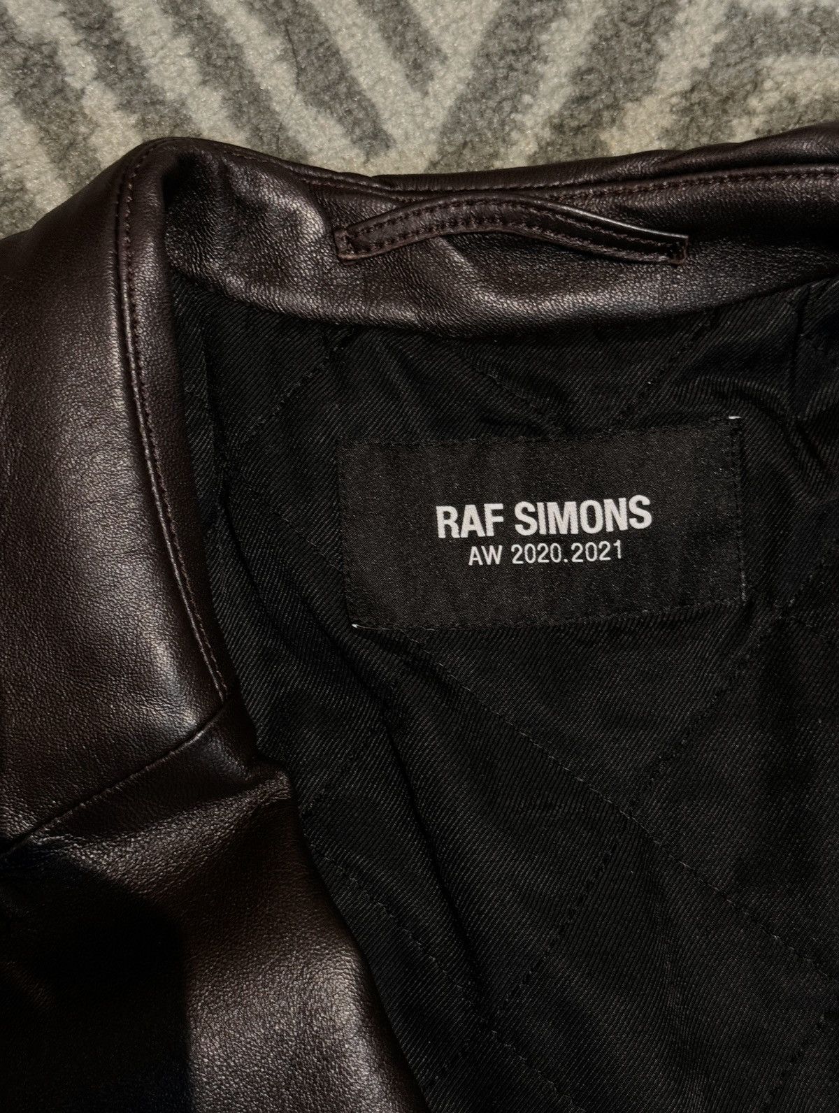 Raf Simons RAF Simons Fall2020 Runway Long leather trench coat Size US S / EU 44-46 / 1 - 11 Thumbnail