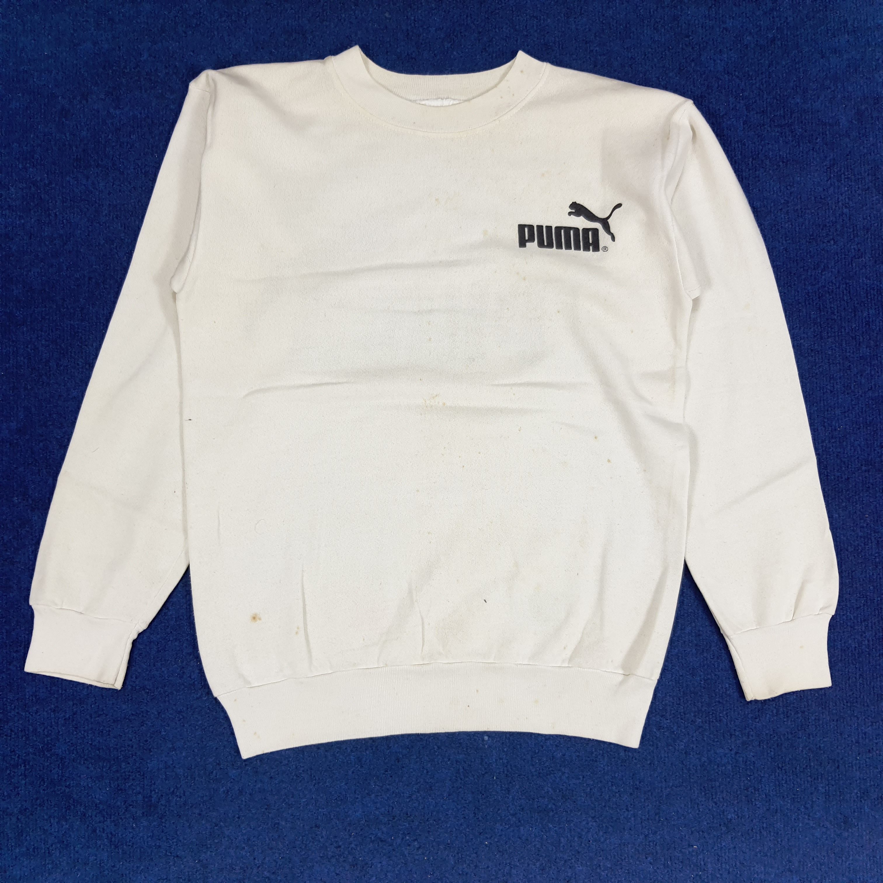 Puma × Vintage Vintage PUMA Big Logo Sweatshirts Size US S / EU 44-46 / 1 - 3 Thumbnail