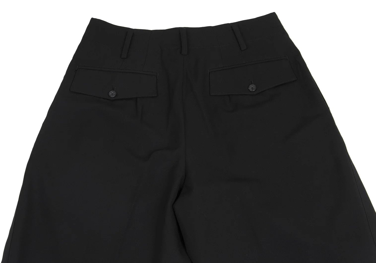 Yohji Yamamoto Yohji Yamamoto Wool Gabardine Pleated Pants Size US 36 / EU 52 - 12 Thumbnail