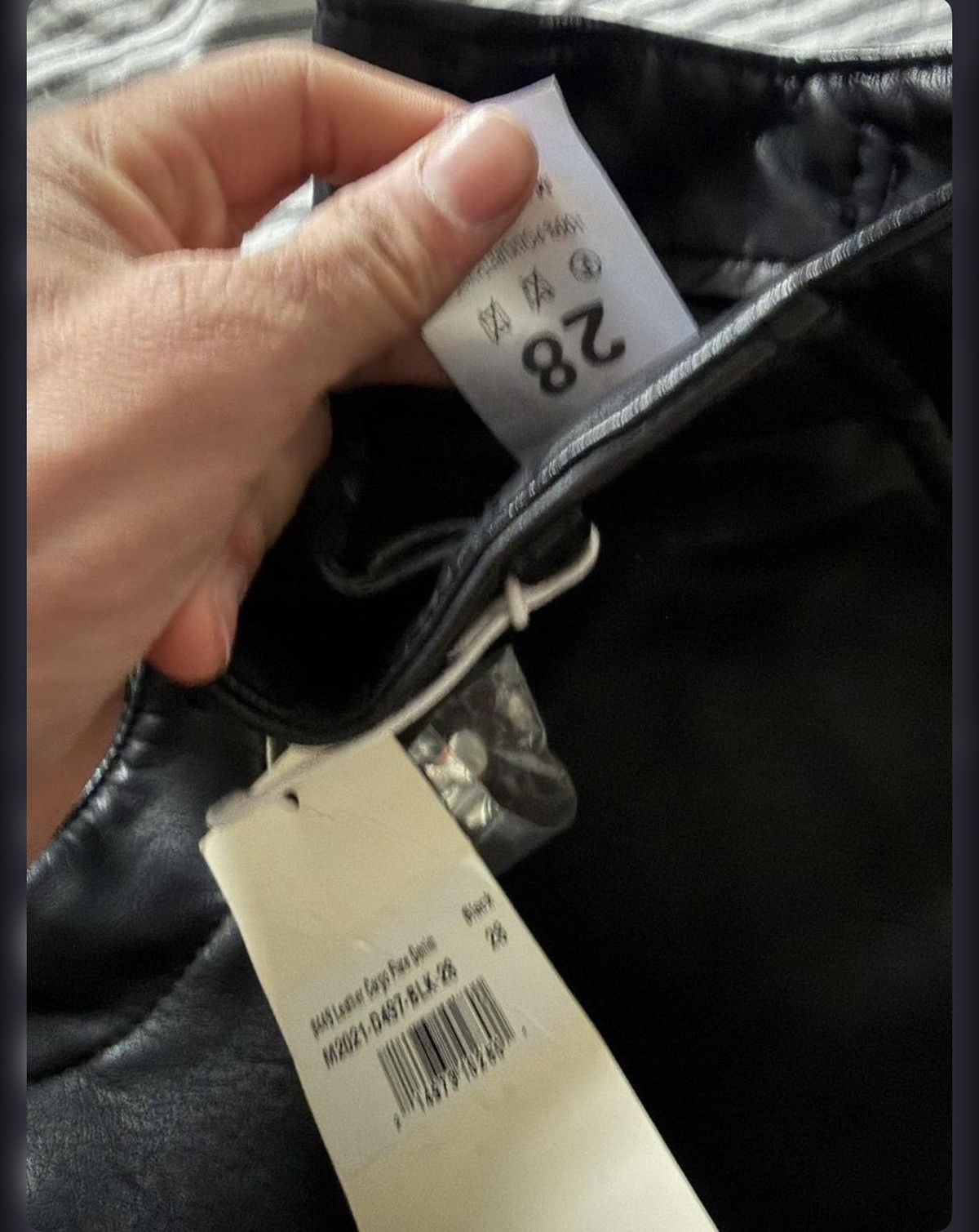 MNML Mnml leather pants Size US 28 / EU 44 - 2 Thumbnail