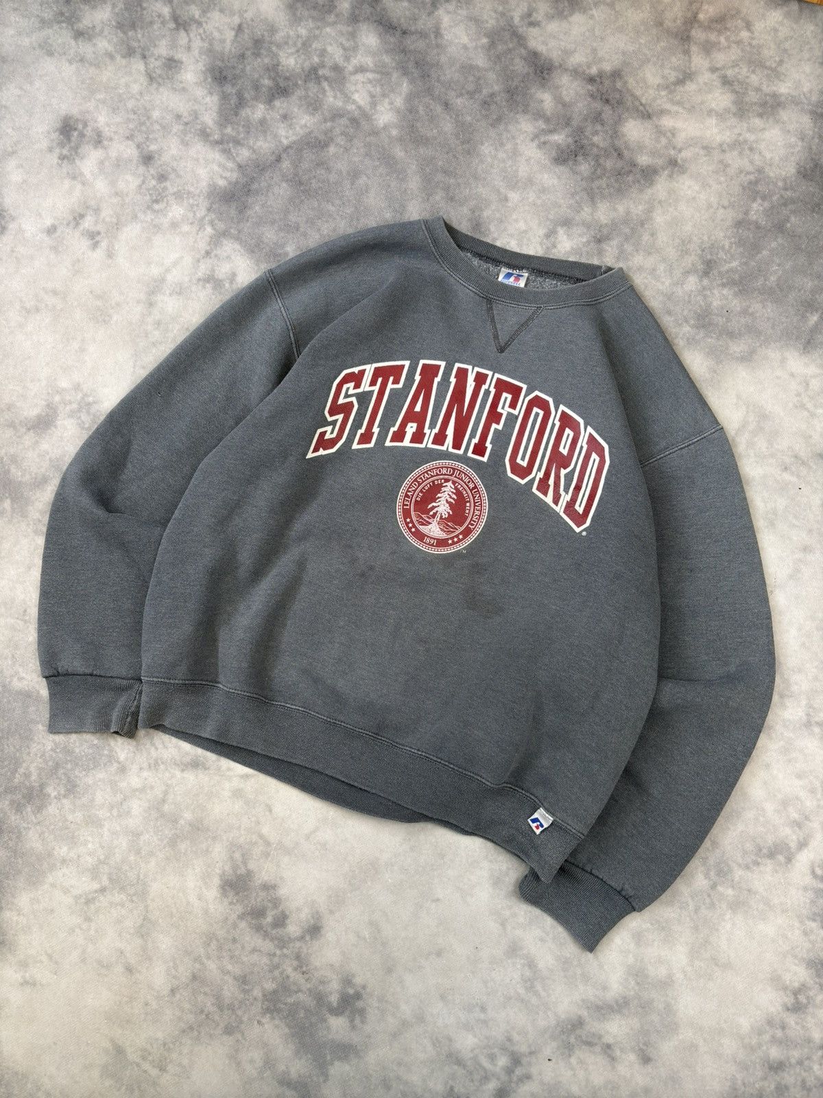 Russell Athletic × Vintage Vintage Russel Athletic Stanford sweatshirt boxy fit USA 90s Size US M / EU 48-50 / 2 - 1 Thumbnail