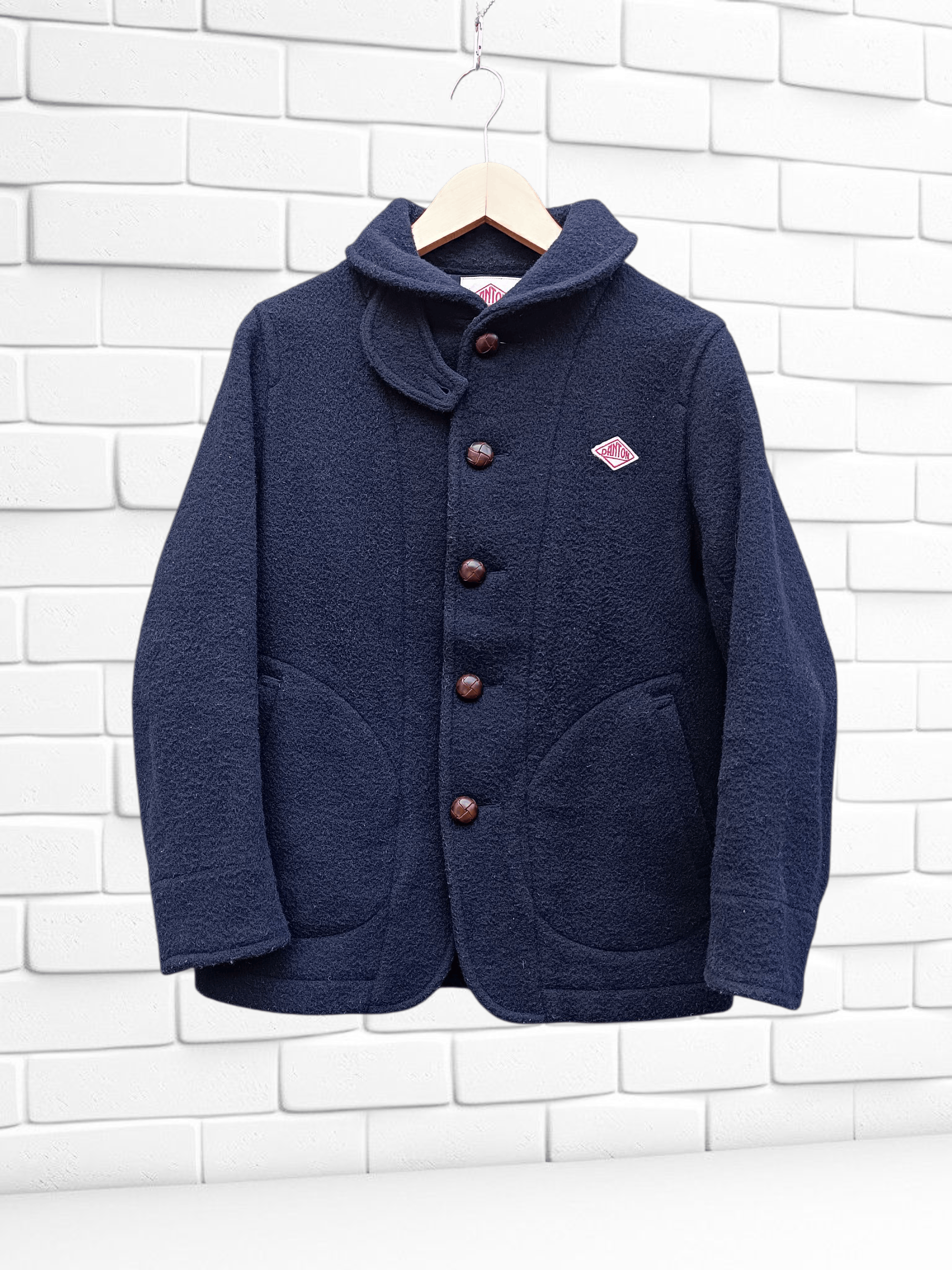 Danton Danton Vetements de Travail Peacoat Wool Jacket Size US M / EU 48-50 / 2 - 1 Thumbnail