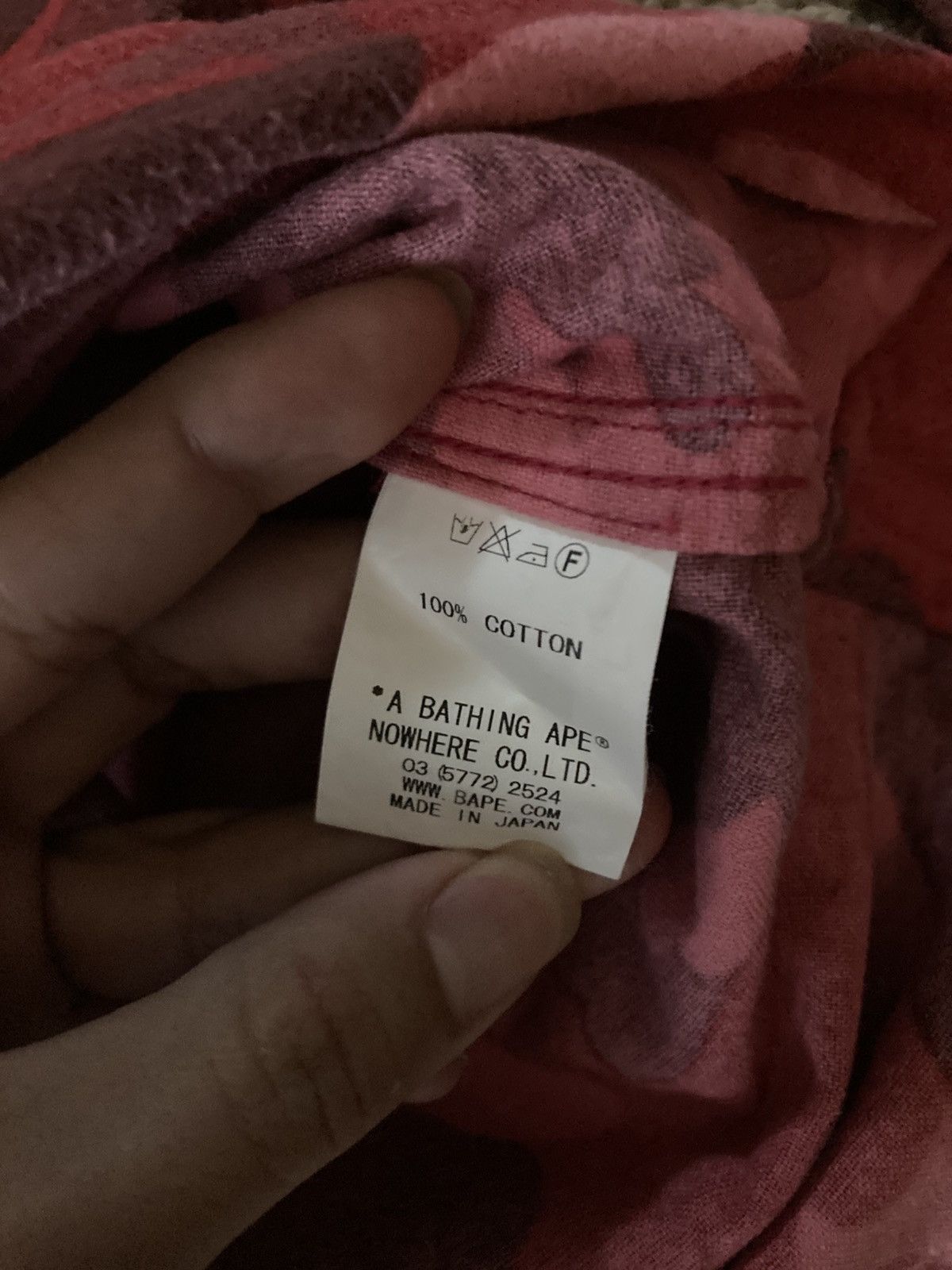 Bape 2010 Bape Red Full Camo Button Up Pirate Nigo OG Size US M / EU 48-50 / 2 - 8 Thumbnail