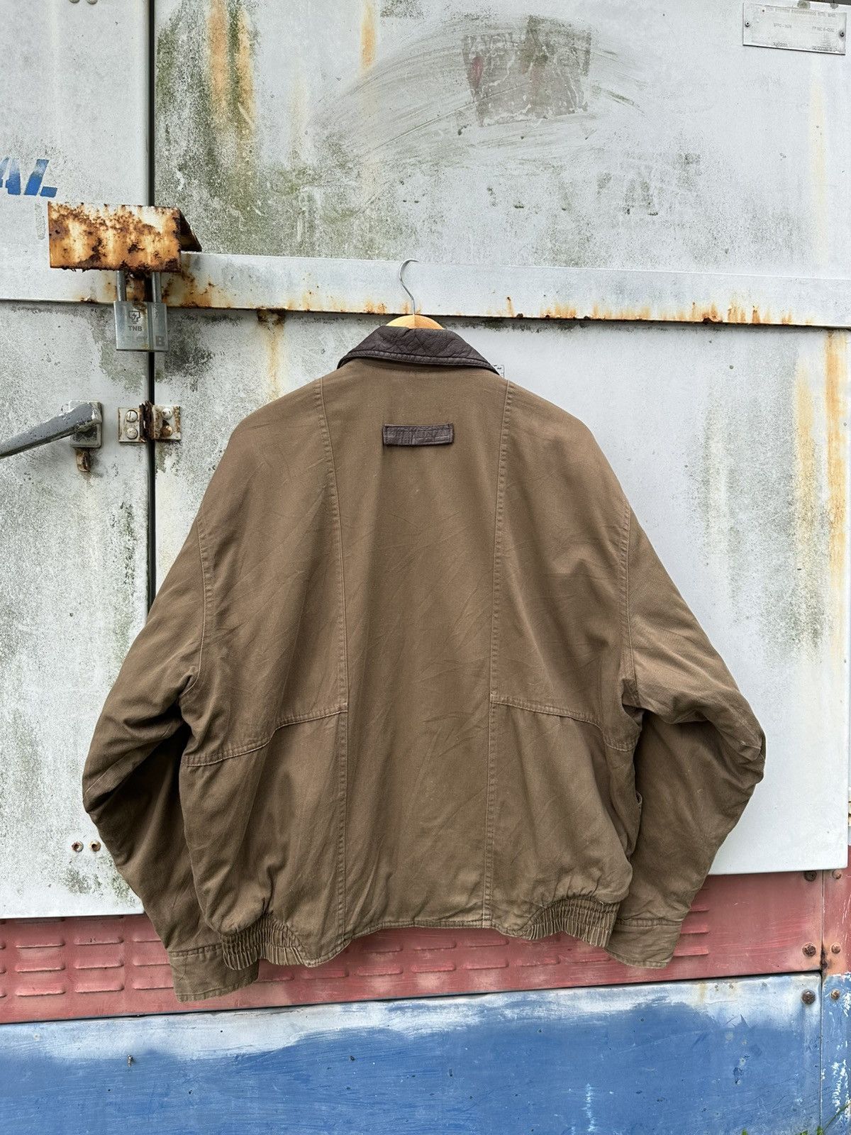 Vintage 👹Vintage Monte Viso Brown Tactical Bomber Jacket Size US M / EU 48-50 / 2 - 9 Thumbnail