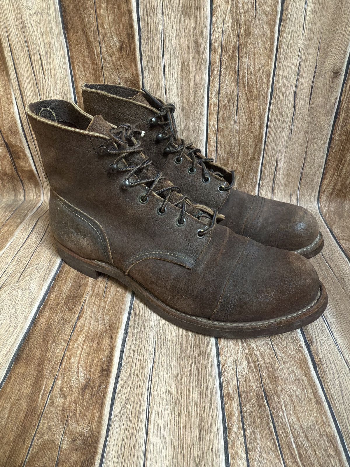 Red Wing Muleskinner iron ranger boots Size US 11 / EU 44 - 1 Thumbnail