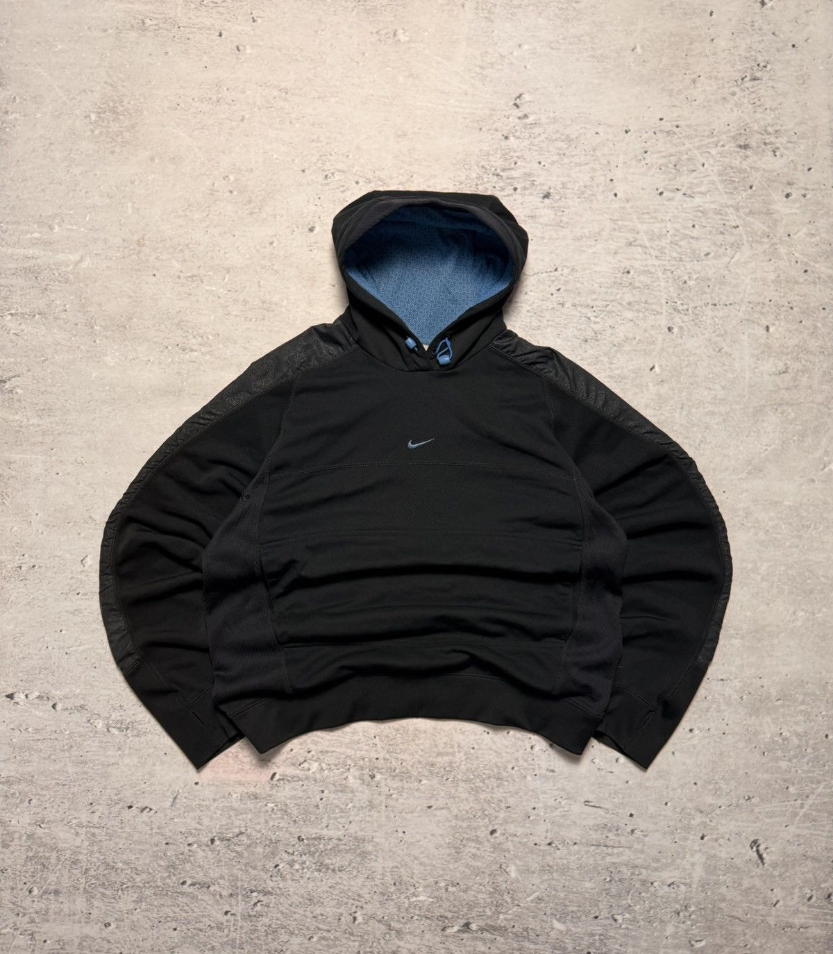 Nike × Vintage NIKE VINTAGE CENTER LOGO OVERSIZE BOXY HOODIE Size US M / EU 48-50 / 2 - 1 Thumbnail