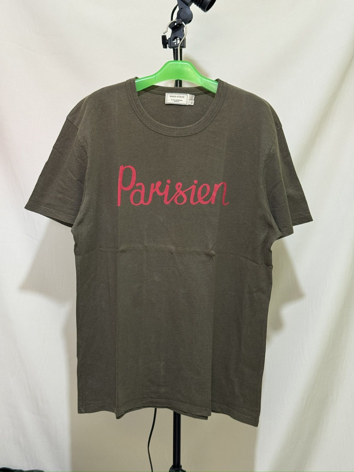Maison Kitsune Parisien Tee by Maison Kitsune Size US XL / EU 56 / 4 - 1 Thumbnail